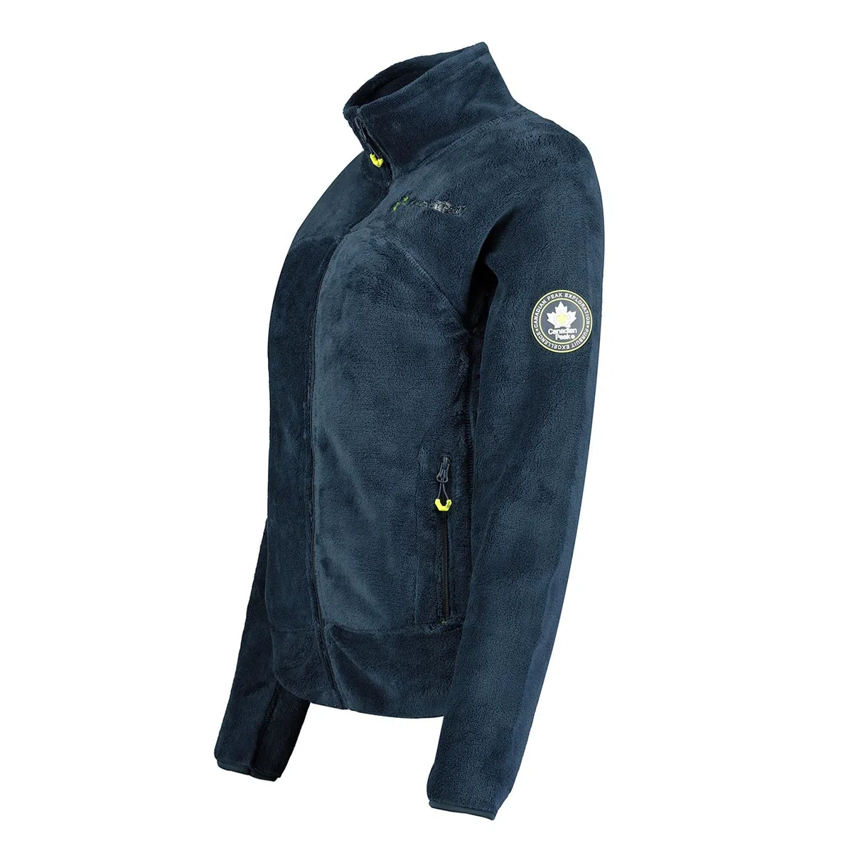 Canadian Peak Udilas Lady - Polaire Fine Femme Chaude Fermeture Zip - Veste Automne Hiver Printemps Chaud Femmes - Longues Manches Vetement Pull Fourrure Doux Confort