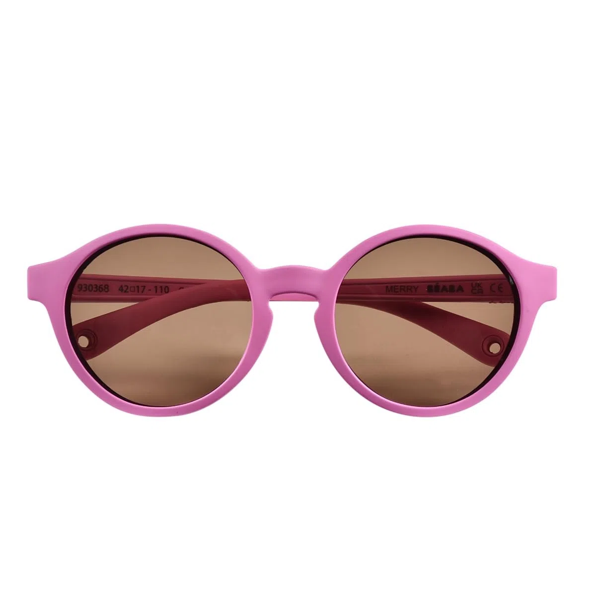 BÉABA, Occhiali da sole per bambini 4-6 anni, 100% protezione UV - CAT 3, protezione laterale, comfort ottimale, aste regolabili a 360°, Sunrise, Fuschia