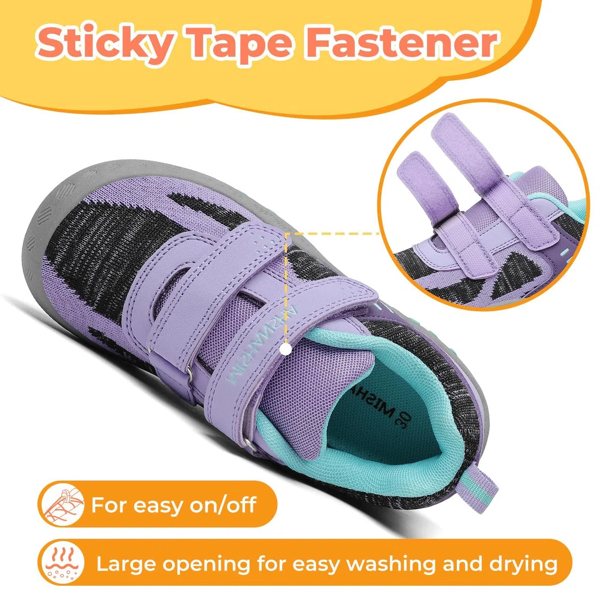 Mishansha Ragazza Scarpe da Ginnastica Traspirante Scarpa Trekking Confortevole All'aperto Sneaker GR.24-38