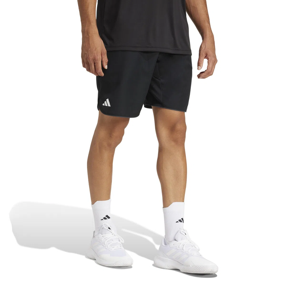 adidas Uomo Club Tennis Climacool Shorts, Black, M 9 inch