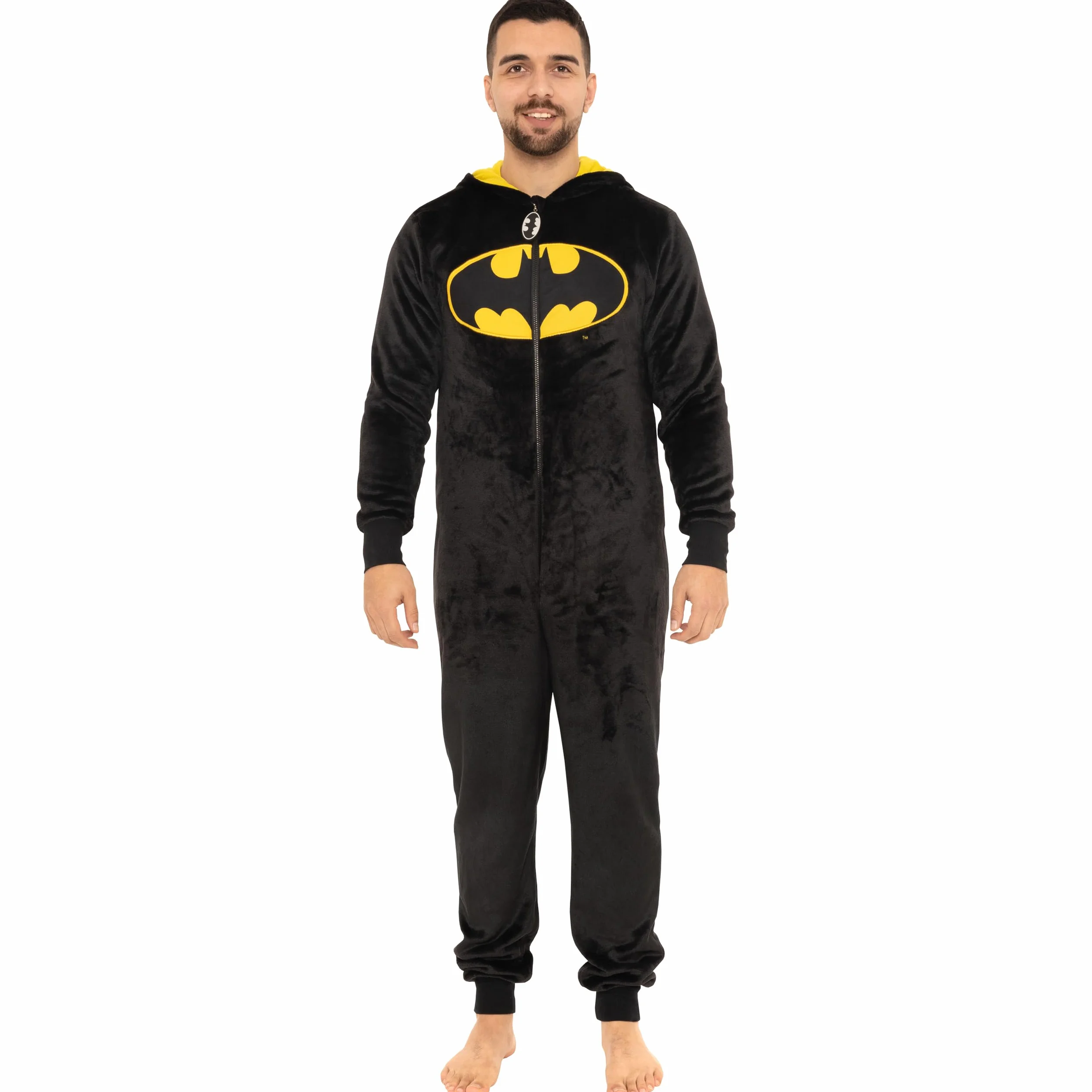 Batman Tutine | DC Pigiami Interi Uomo | Costume Uomo Intero