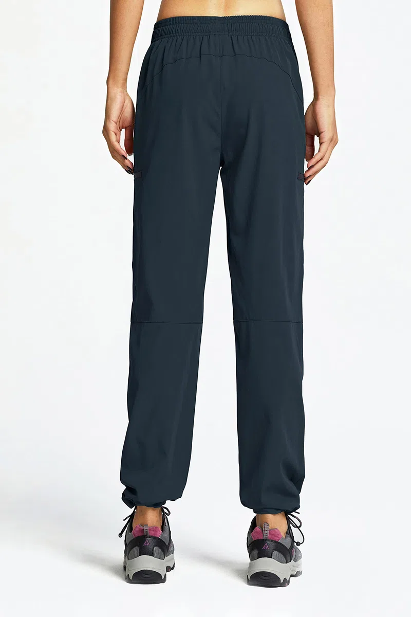 Libin Pantaloni Trekking Donna Estivi Montagna Pantalone da Cargo Leggeri ad Asciugatura Rapida Casual Escursionismo Abbigliamento con Tasche Cerniera