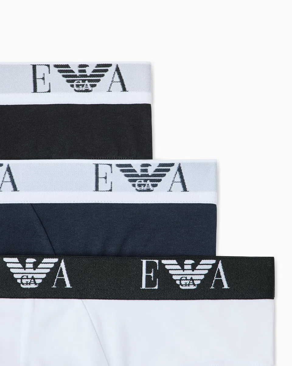 Emporio Armani 3-Pack Brief Mutande da Uomo Uomo