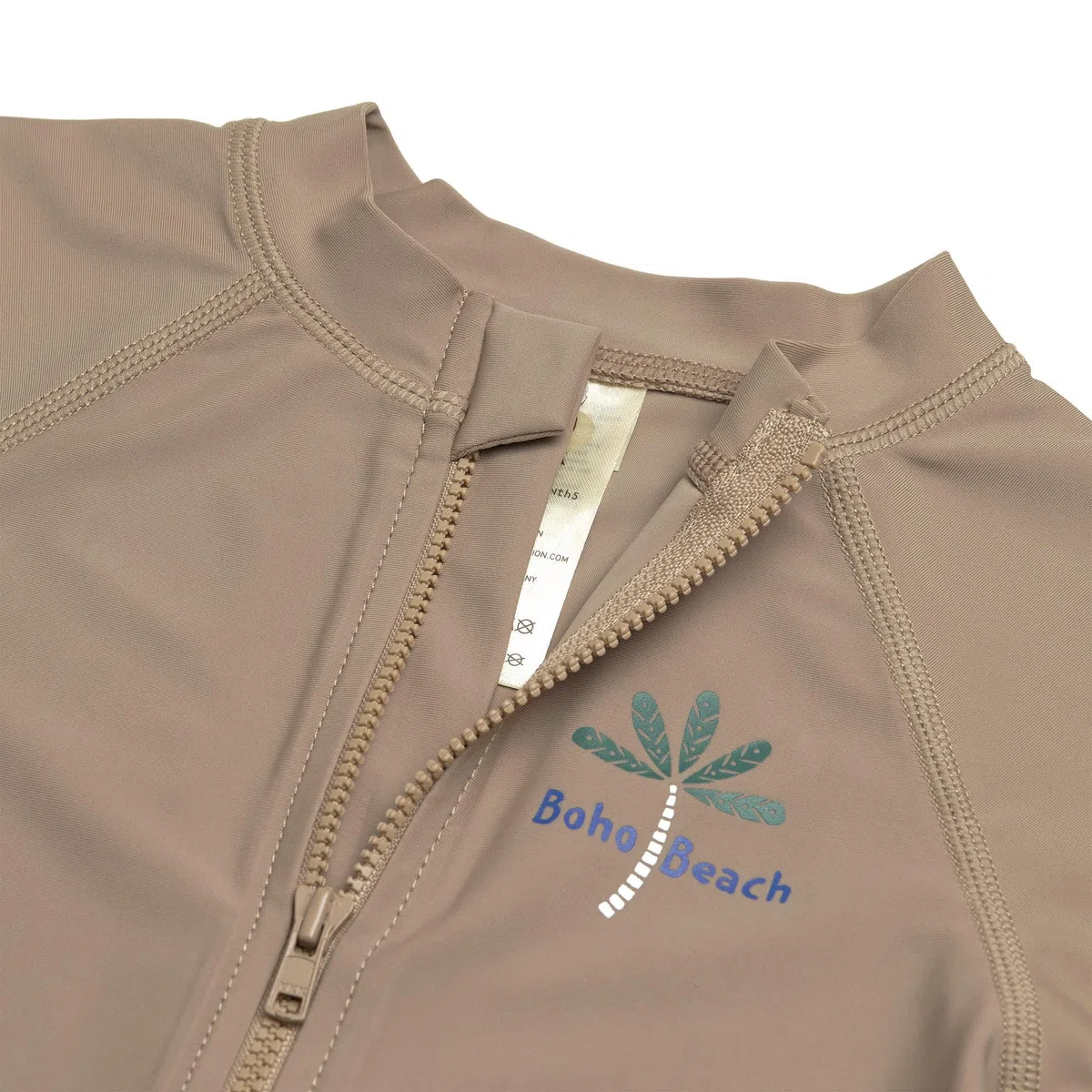 LÄSSIG Costume da bagno unisex a maniche corte