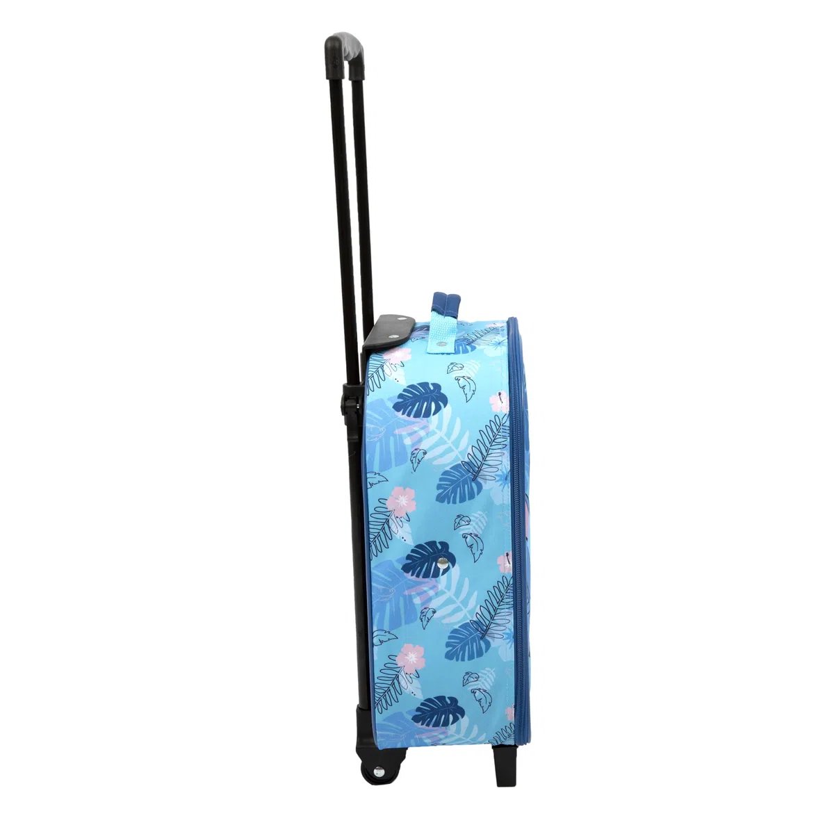 Undercover - Trolley per bambini Stitch - ampio scomparto principale - compagno di viaggio ideale - asta telescopica regolabile e fissabile