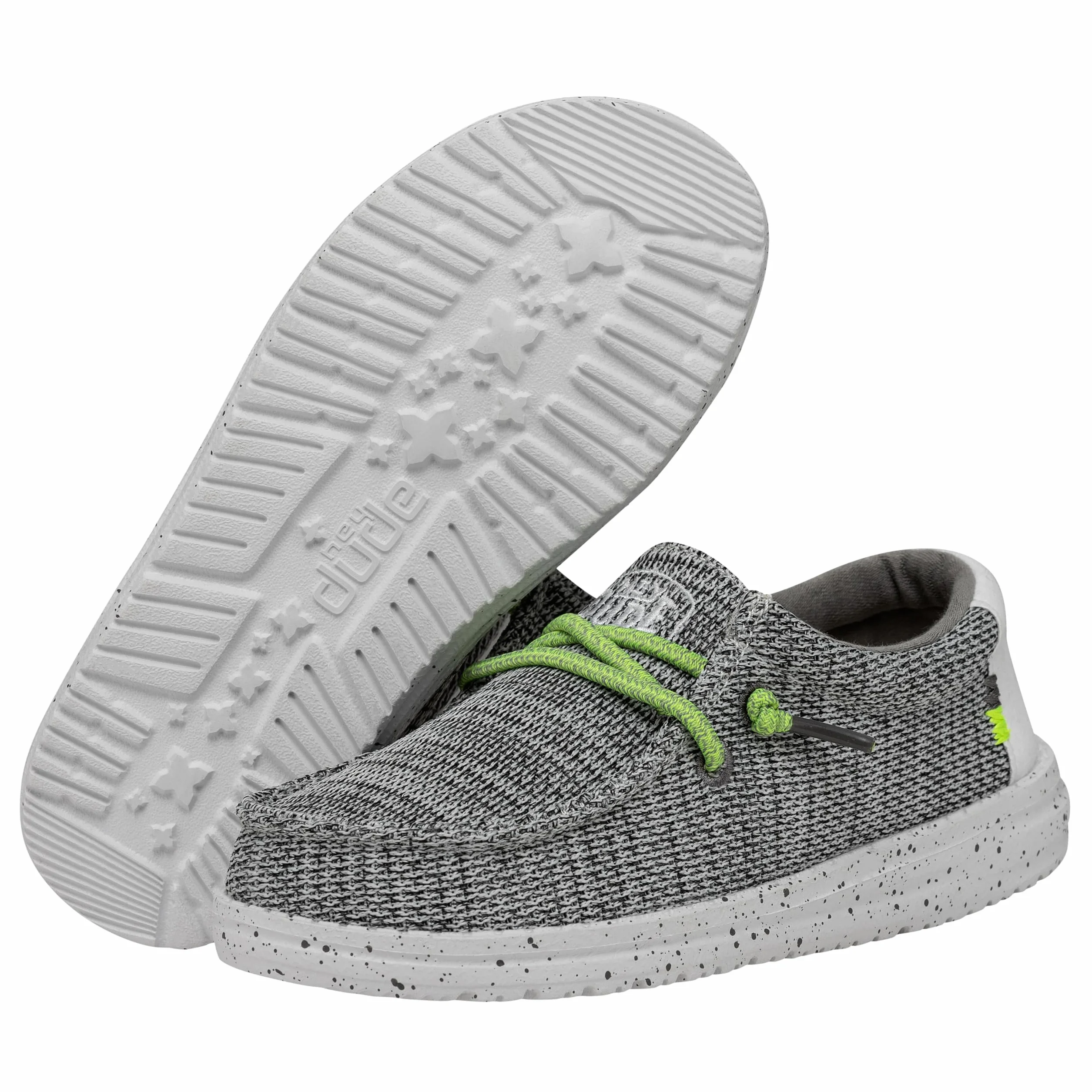 Hey Dude Wally youth Sox Sneaker Grigio da Bambino 40049-1KA