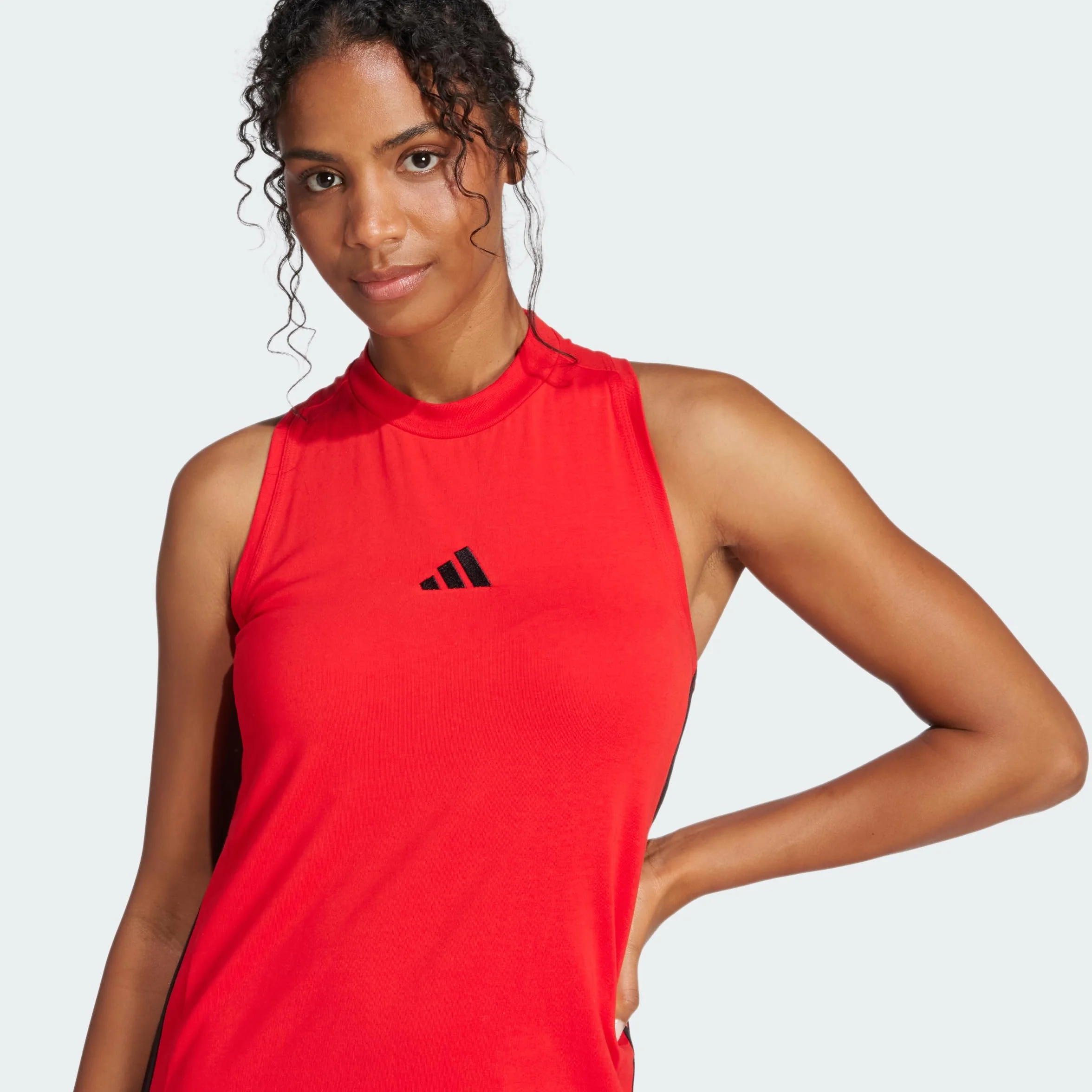 adidas Women Abito Essentials 3-Stripes Long Racerback