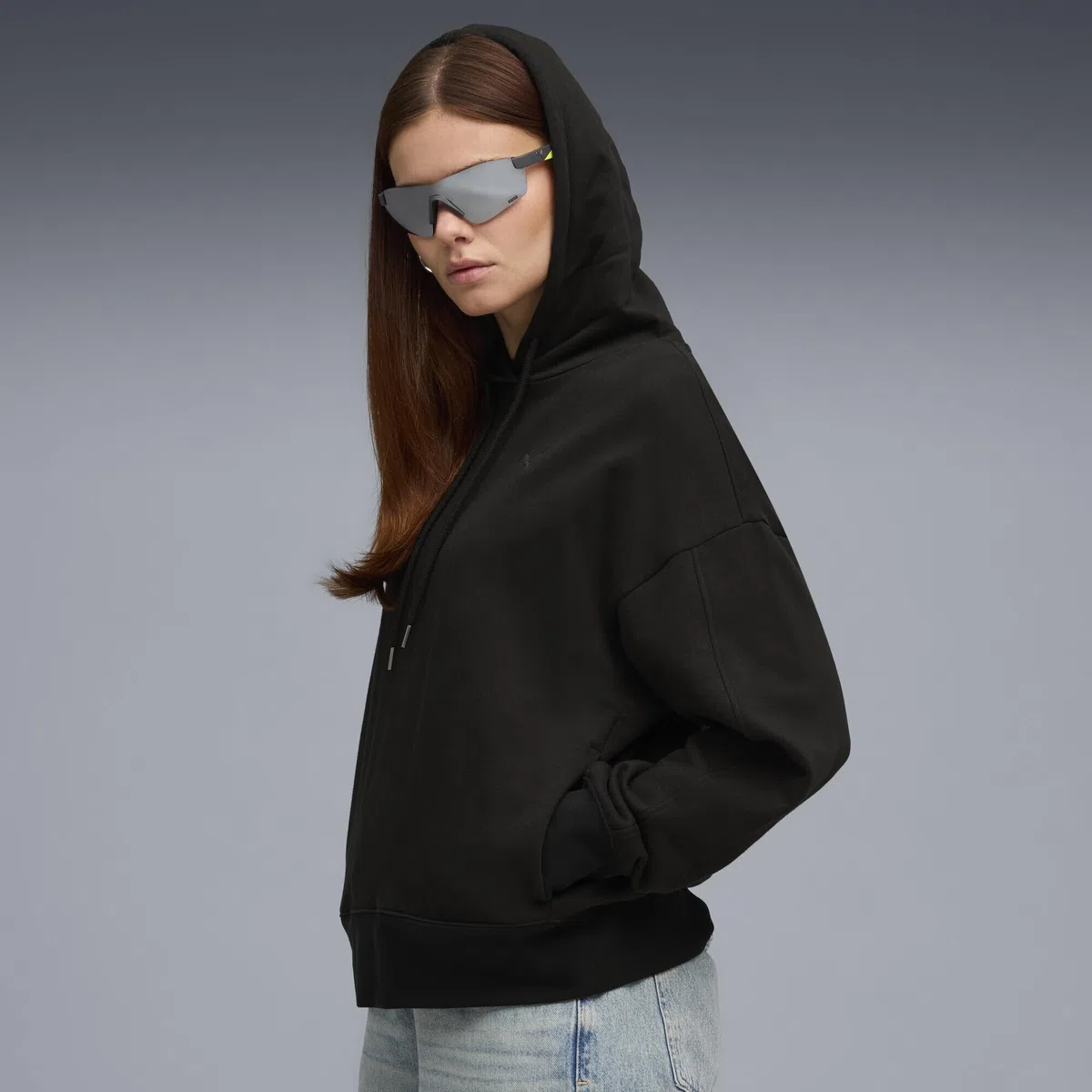 PUMA Her Oversized Hoodie FL Felpe con Cappuccio Unisex - Adulto (Pacco da 1)