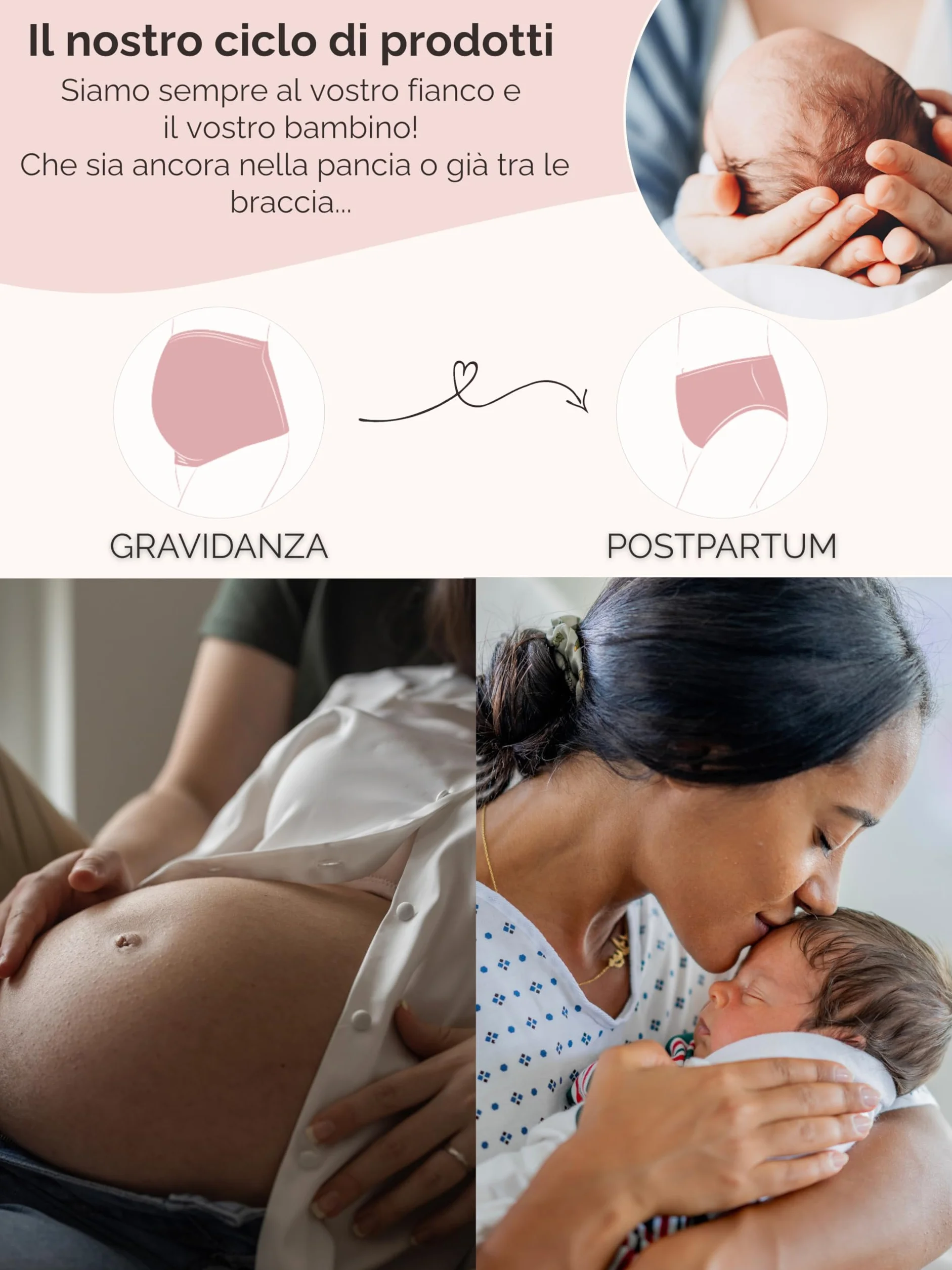 Herzmutter Camicia da Notte premanan - per Allattamento - Bottoni Davanti - Camicie da Notte Post-Parto - Ospedale-Gravidanza - Manica Corta-Pizzo - 2850