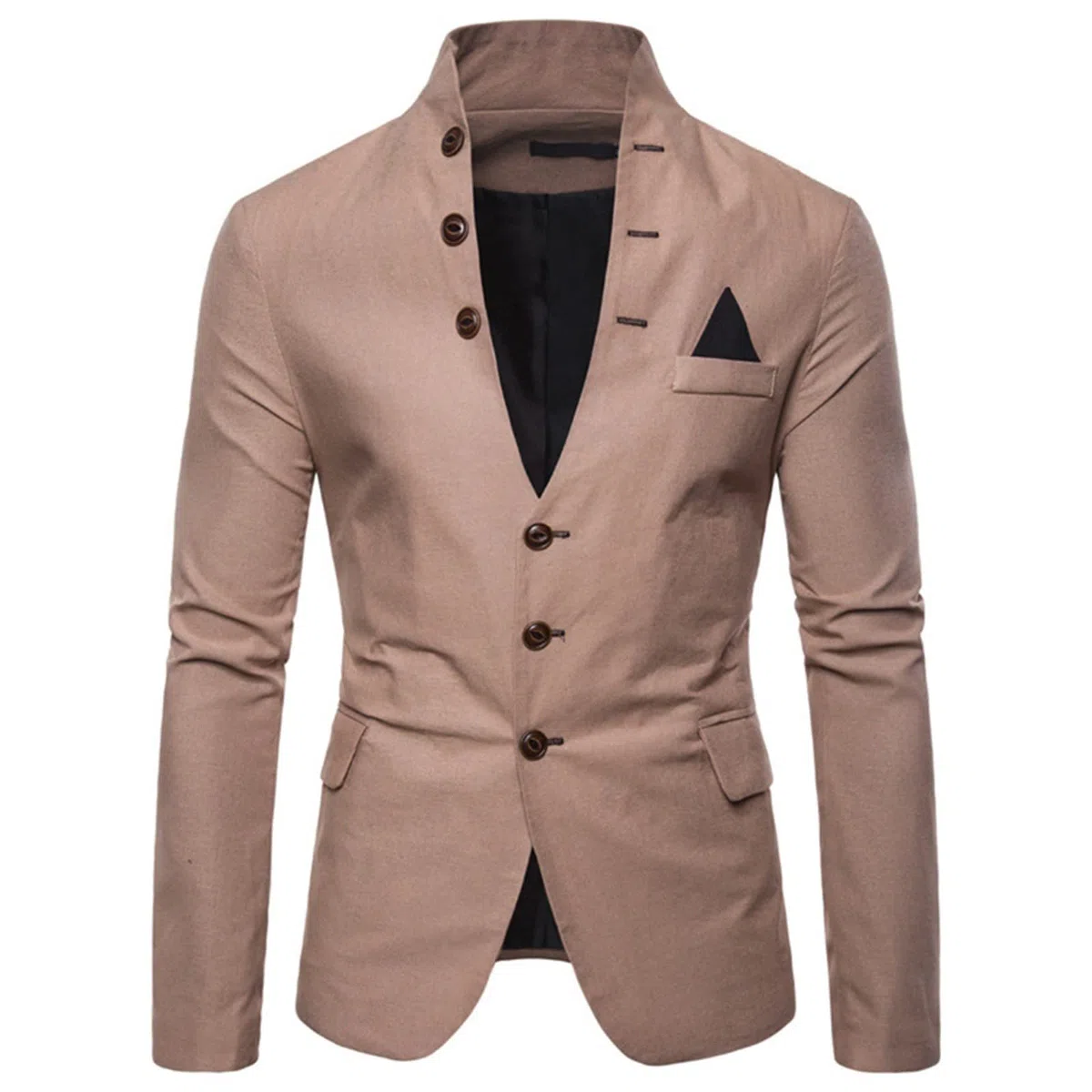 Blazer da Uomo Slim Fit, Abito da Uomo Casual Sportiva Business Blazer Regular Fit Tinta Unita 2 Bottoni in Cotone Lavato Giacca Formale Uomo Jacket da Abito d'Affari Business per Il Tempo Libero