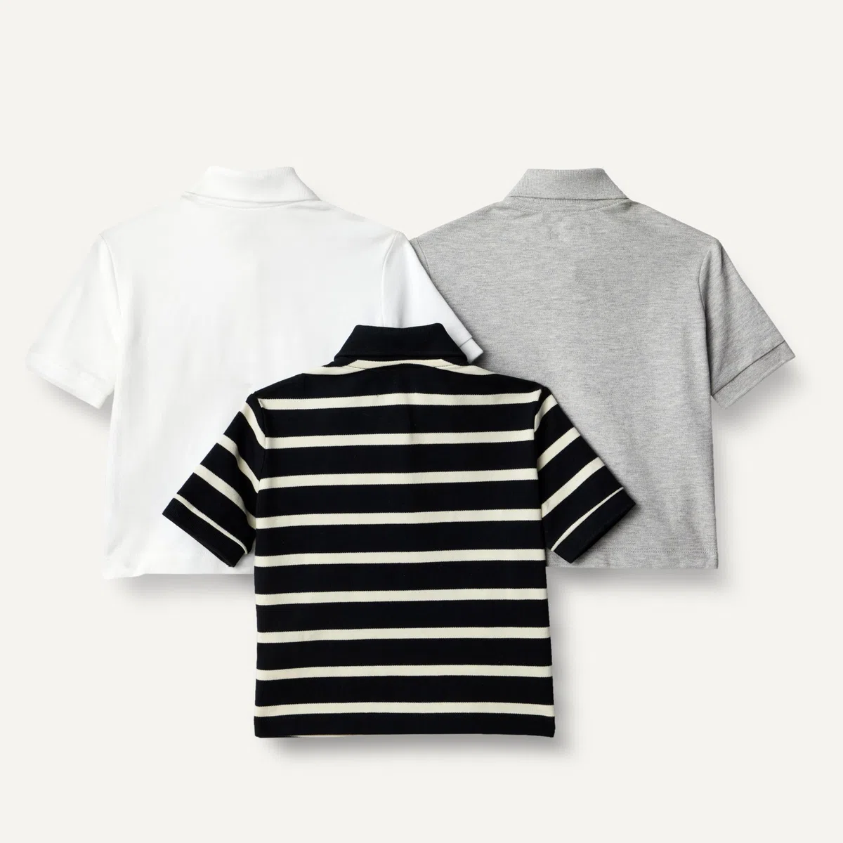 Amazon Essentials Polo in Cotone e Spandex Bimba e Bambina, Pacco da 3