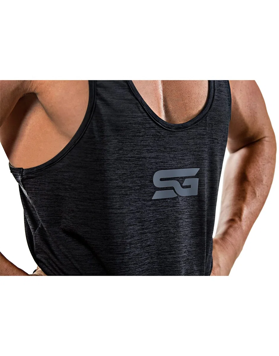 Satire Gym Canottiera Palestra Uomo - Stringer Gym in Vari Colori e Dimensioni - Canotte Palestra Uomo Bodybuilding - Abbigliamento per Il Fitness