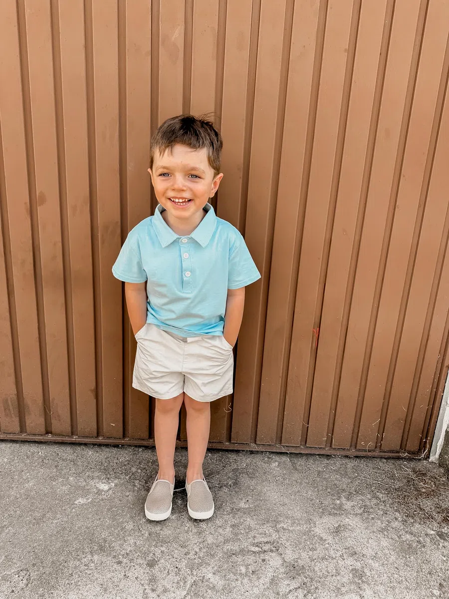 Volunboy Completi Estivi Bambino, Set di Polo Shirt a Maniche Corte e Pantaloncini per Neonato Ragazzi 1-6 anni