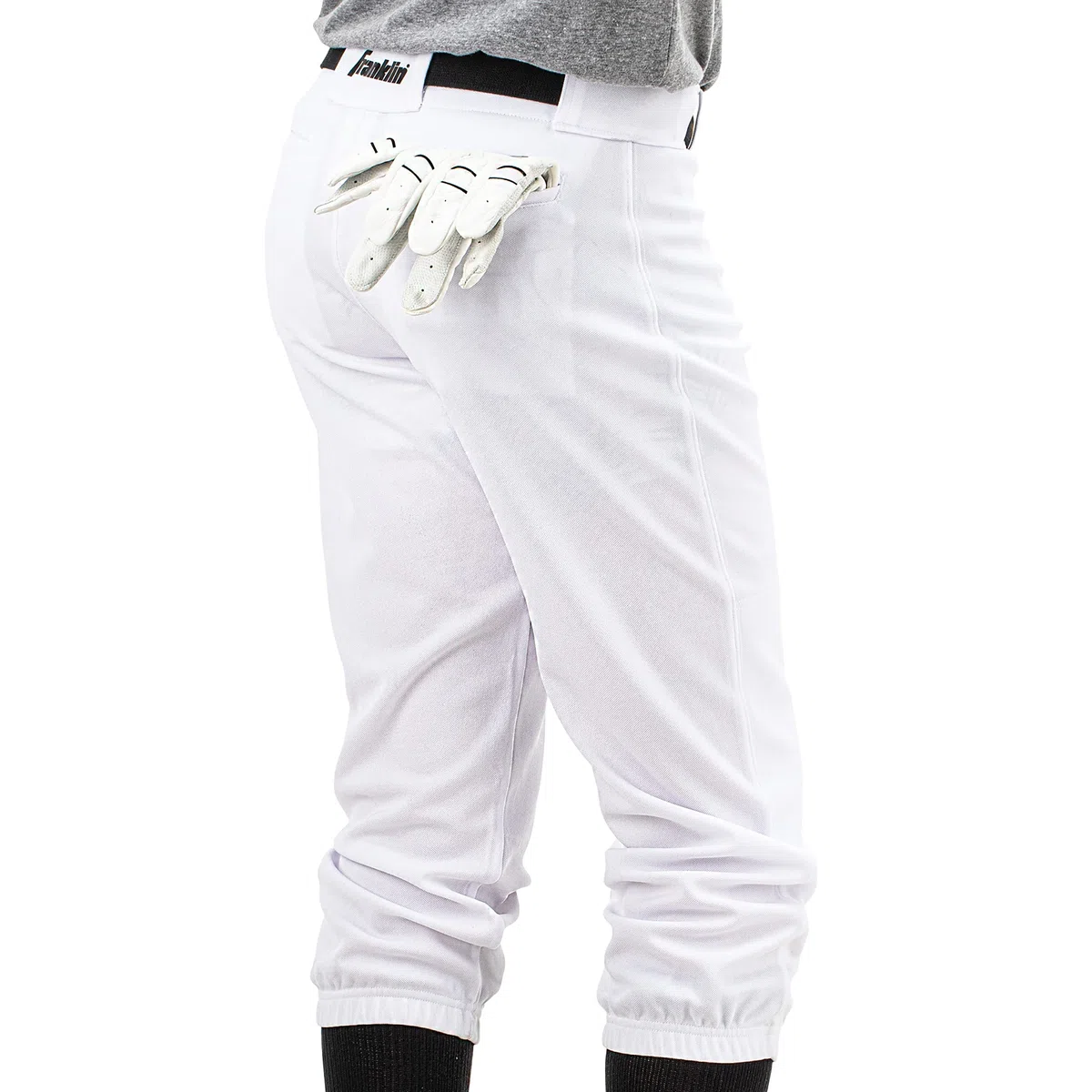Franklin Sports Pantaloni da Baseball + Softball, Altezza al Ginocchio, per Bambini, con Passante per Cintura