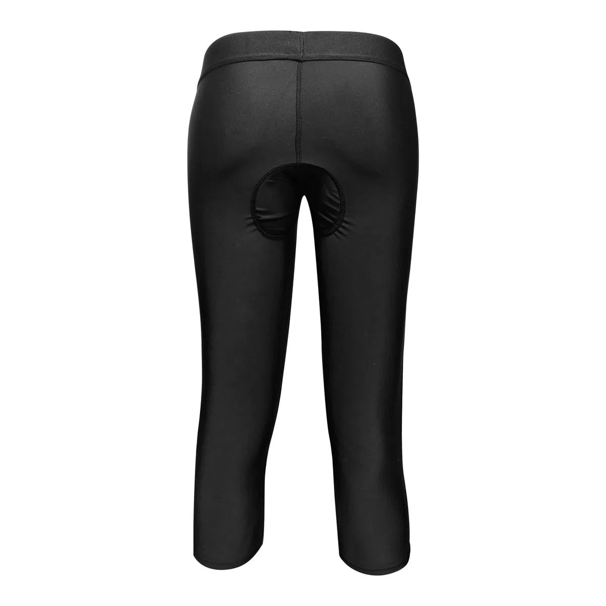 Topeter Pantaloni da bici imbottiti 3D per giovani, leggings Capri da ciclismo con ginocchiere, collant corti da bicicletta a compressione