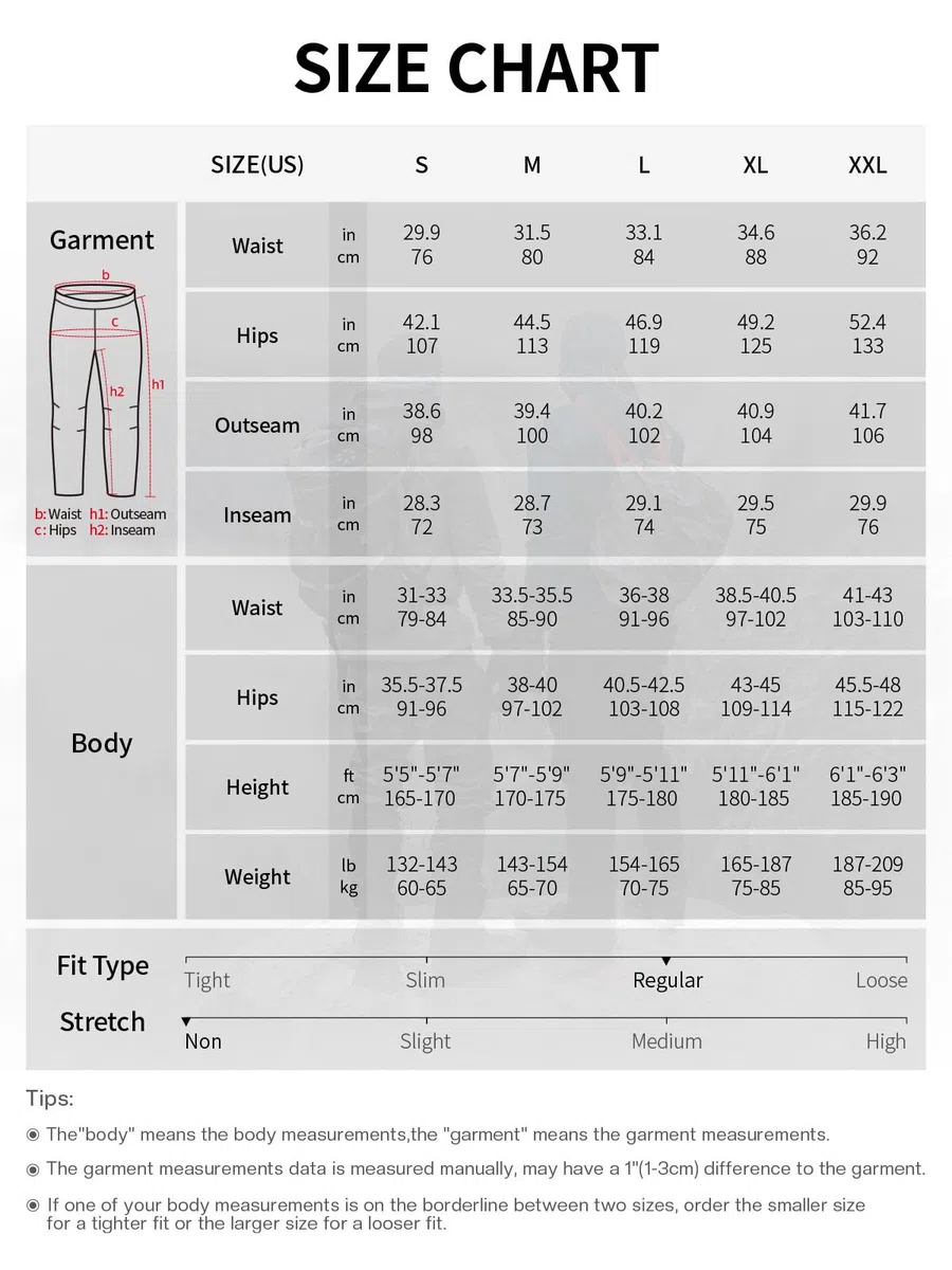 ARSUXEO Pantaloni da Ciclismo Invernali Uomo Pantaloni Bici Outdoor Pantaloni Sportivi Pantaloni Trekking con Tasche con Zip per Fitness, Campeggio, Arrampicata, Corsa e Sci D5