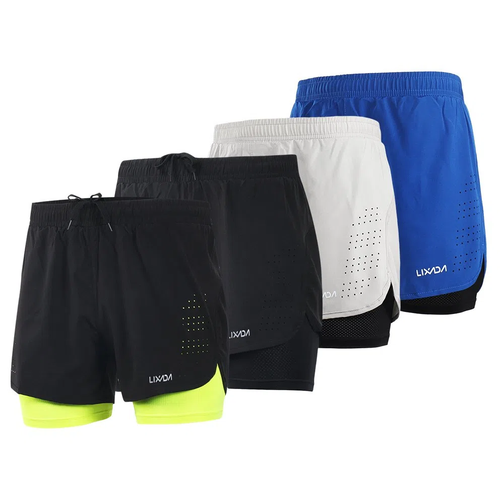 Lixada - Short De Course, Pantaloncini da Corsa Uomo