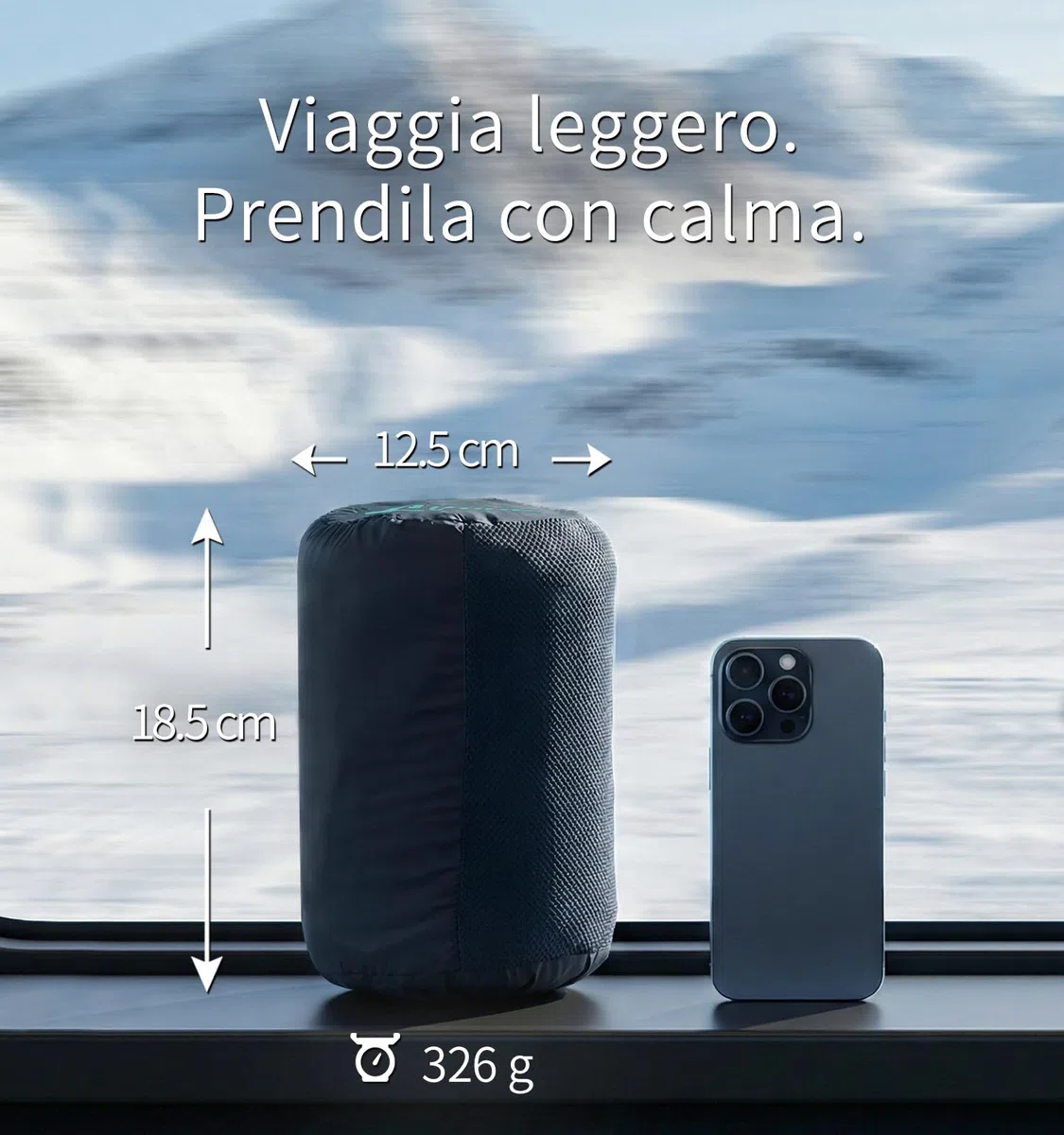 Litume Coperta da viaggio leggera e traspirante, coperta da aeroplano morbida 170x122 cm per viaggiatori, telo da campeggio pieghevole con sacca per treno, campeggio, viaggio