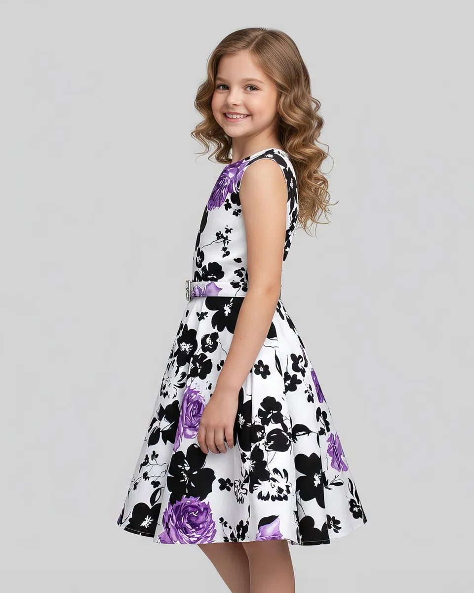 BlackButterfly Bambini Abito Vintage Anni '50 "Audrey Divinity