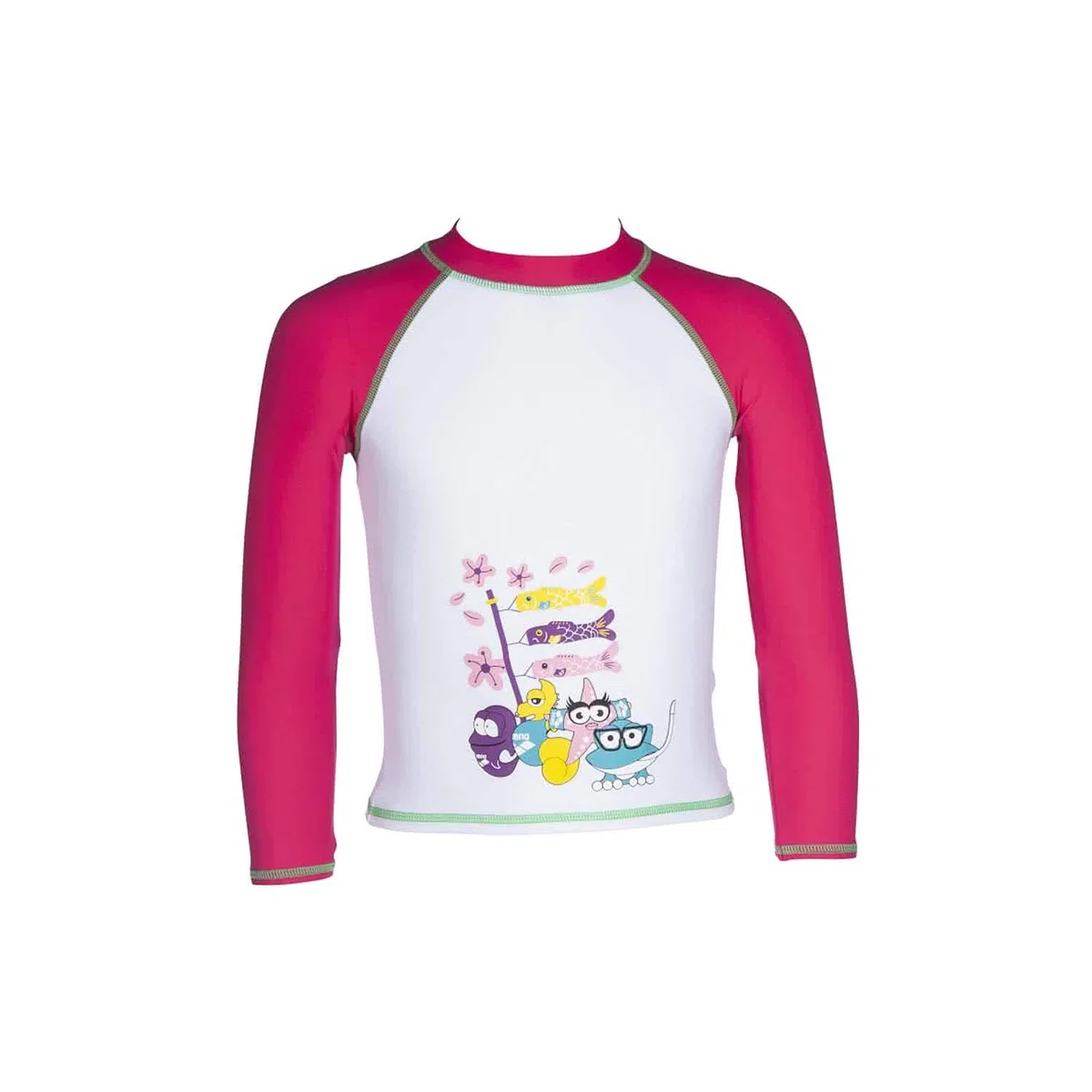 ARENA T-Shirt À Manches Longues Awt pour Filles avec Protection UV Anti-UV. Bambini e Ragazzi