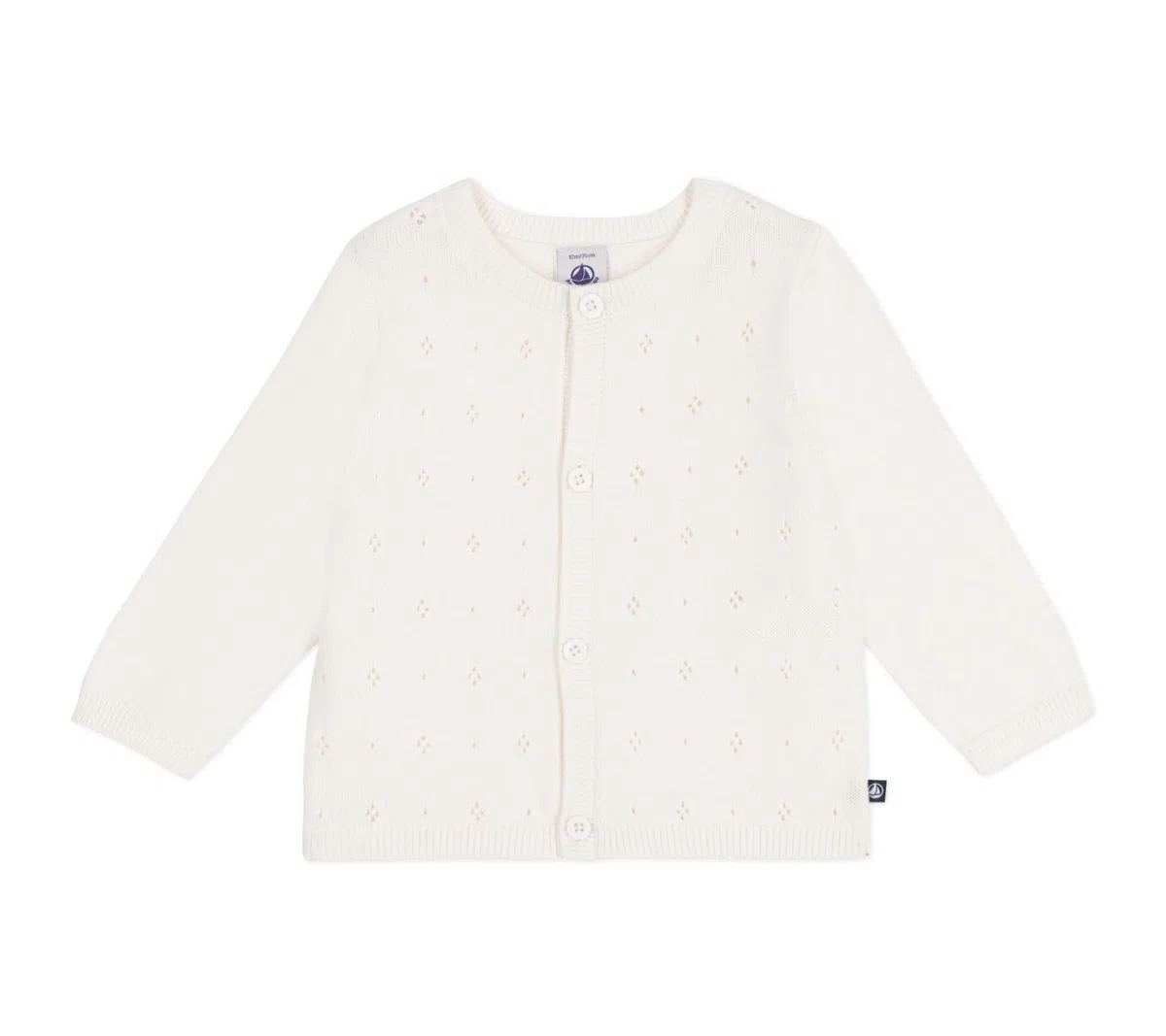 Petit Bateau A0cep Maglione Cardigan Bimba 0-24 (Pacco da 1)