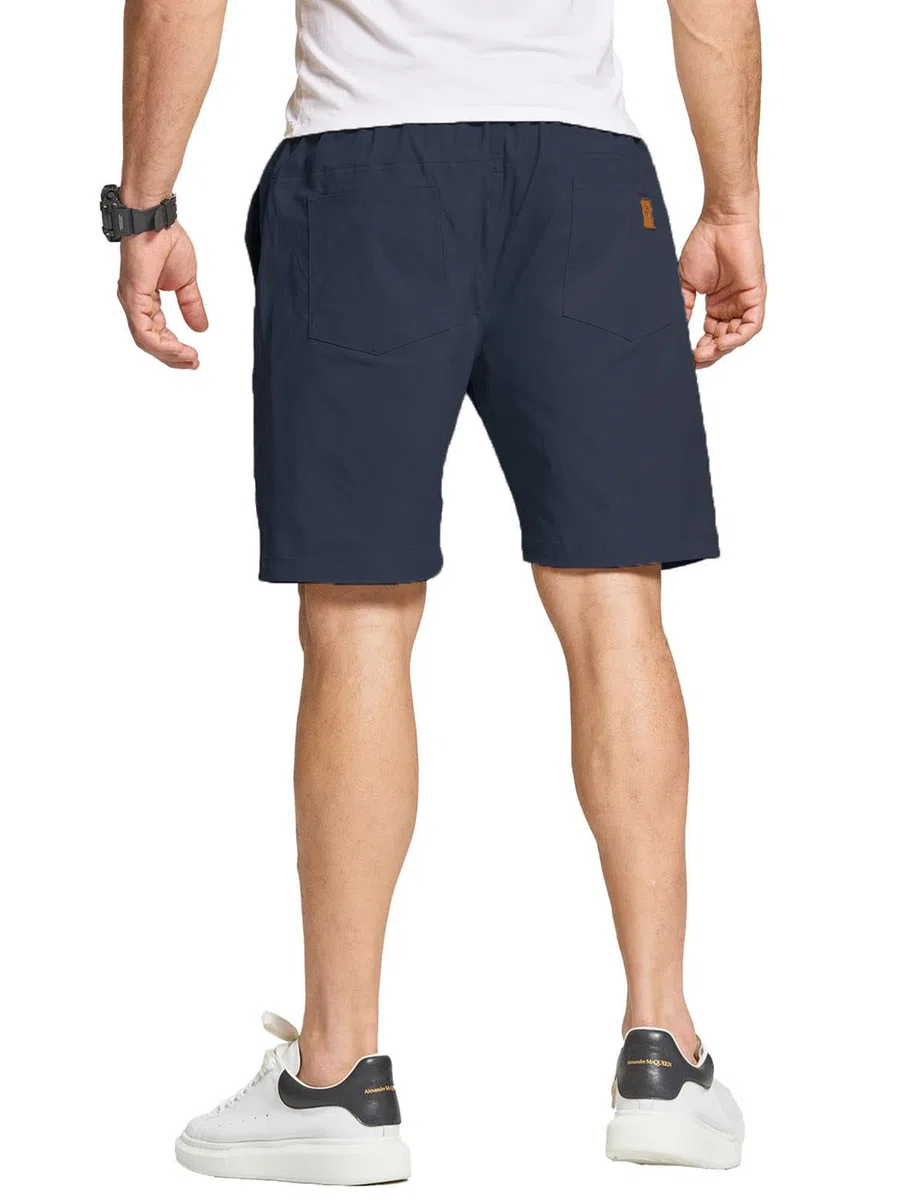 JustSun Pantaloncini Uomo Estivi Shorts Uomo con Tasche Cotone Leggero