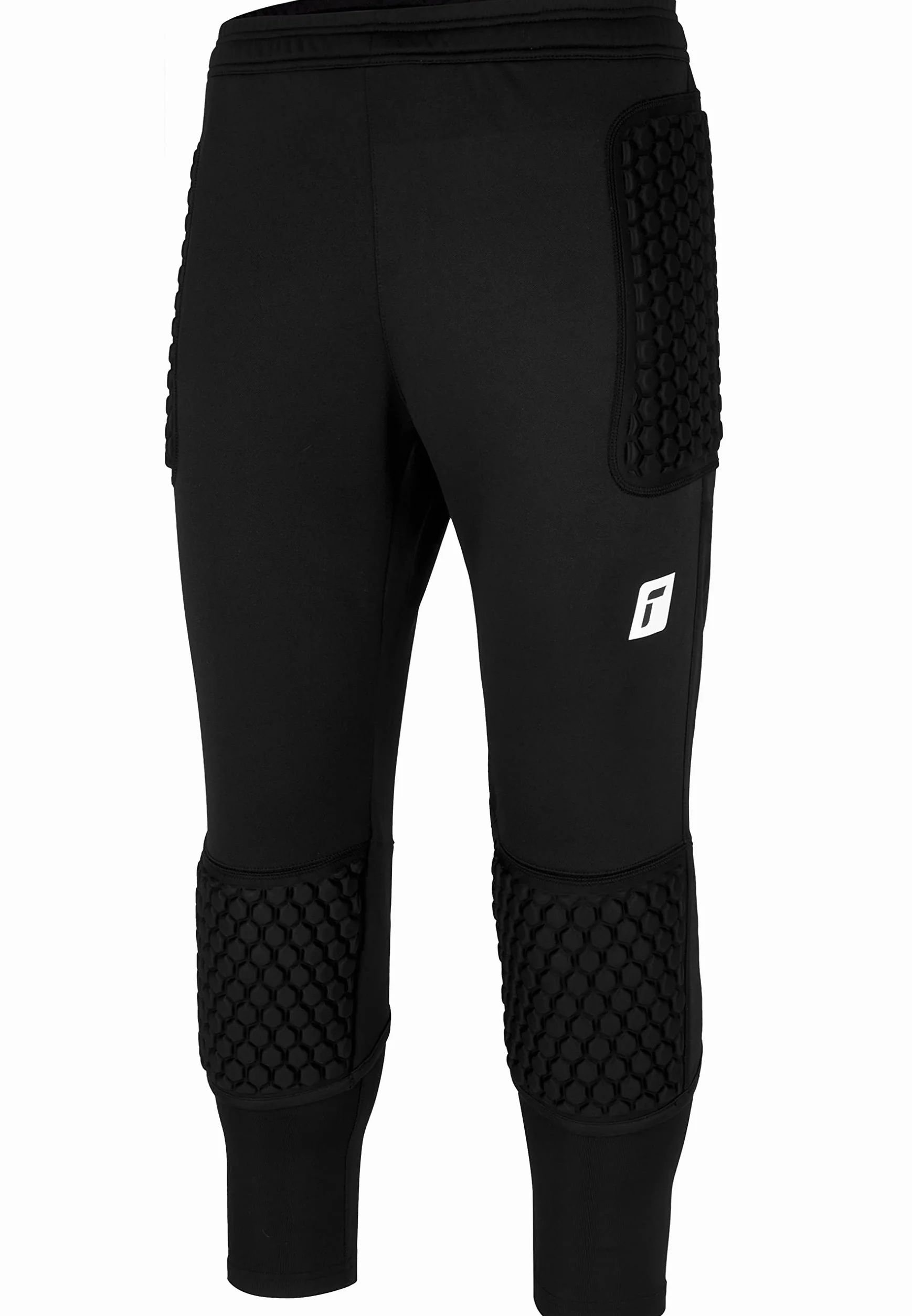 Reusch - Concorso Portieri 3/4 Short Advance, Pantaloni da Portiere da Calcio per Adulti, Imbottiti Uomo