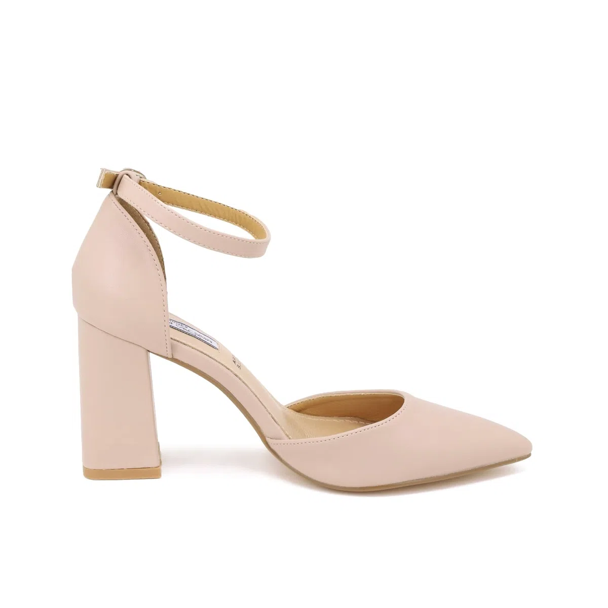 QUEEN HELENA Décolleté Scarpe con Tacco Medio Eleganti a Punta Chiusa con Cinturino Donna ZM9002