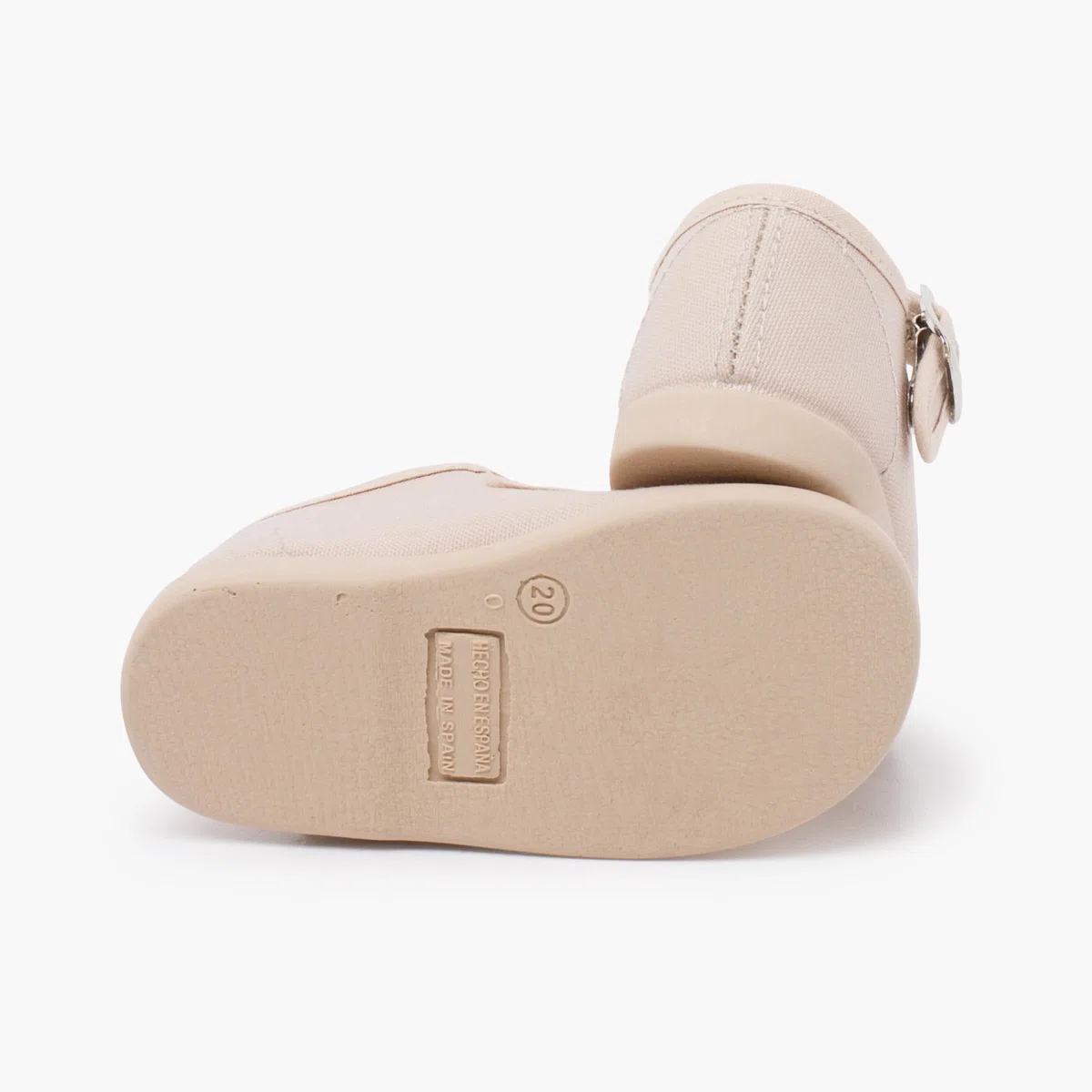 Pisamonas Scarpe Ballerine Cinturino Bambina Tela Fibbia
