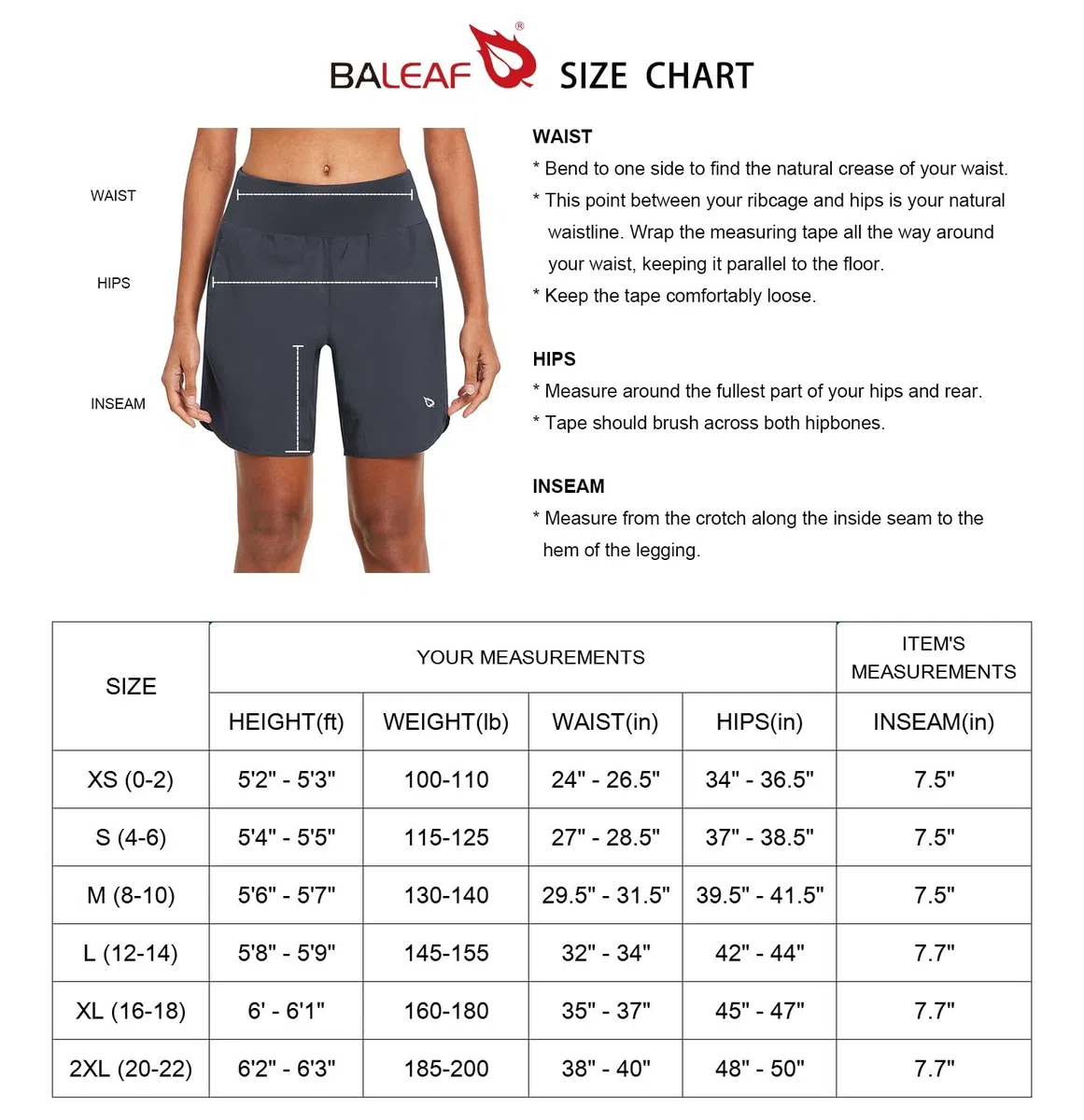 baleaf Pantaloncini da Corsa Vita Alta Pantaloncini Sportivi Donna con Slip Interni Tasca Posteriore Cerniera
