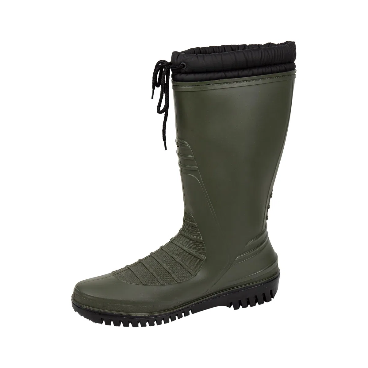 Cofan Stivali da acqua in pile | Stivali impermeabili di colore verde | Realizzati in PVC