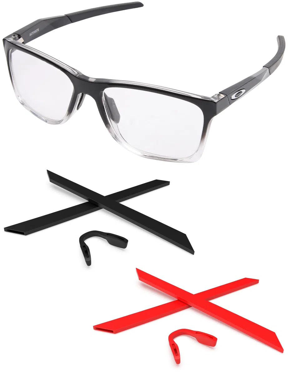 Kit di ricambio in gomma per naso e gommini per Oakley Activate OX8173 / Activate AF OX8169F