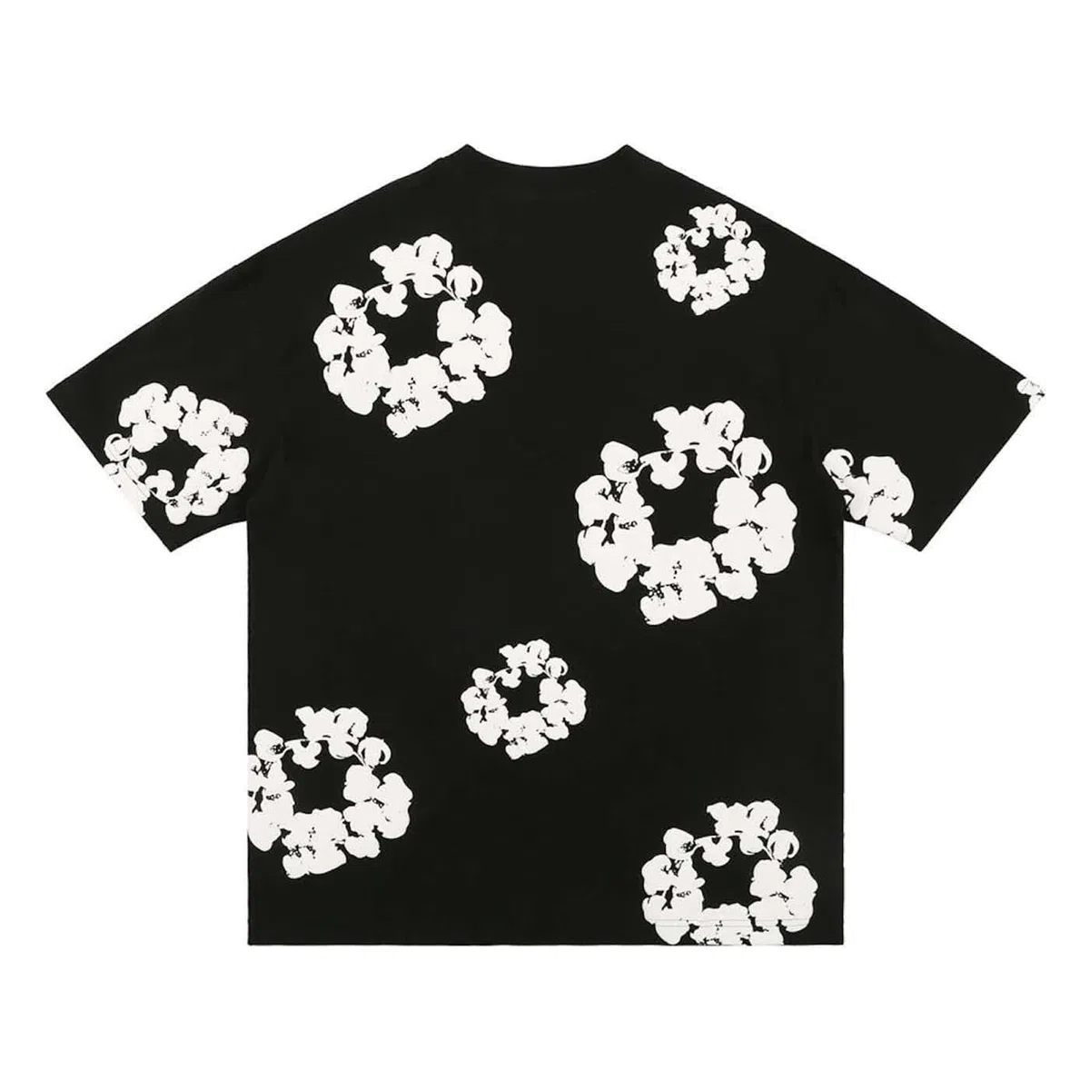Tuta Estiva con Stampa Kapok de Uomo Set T-Shirt e Pantaloncini da Uomo DT Tuta da Jogging Estiva da Pezzi a Maniche Corte Hip Hop Y2K T-Shirt con Stampa in Schiuma da Unisex