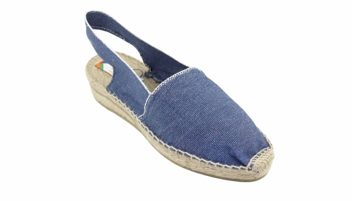 Espadrillas Svitate con zeppa bassa fatti a mano in Spagna