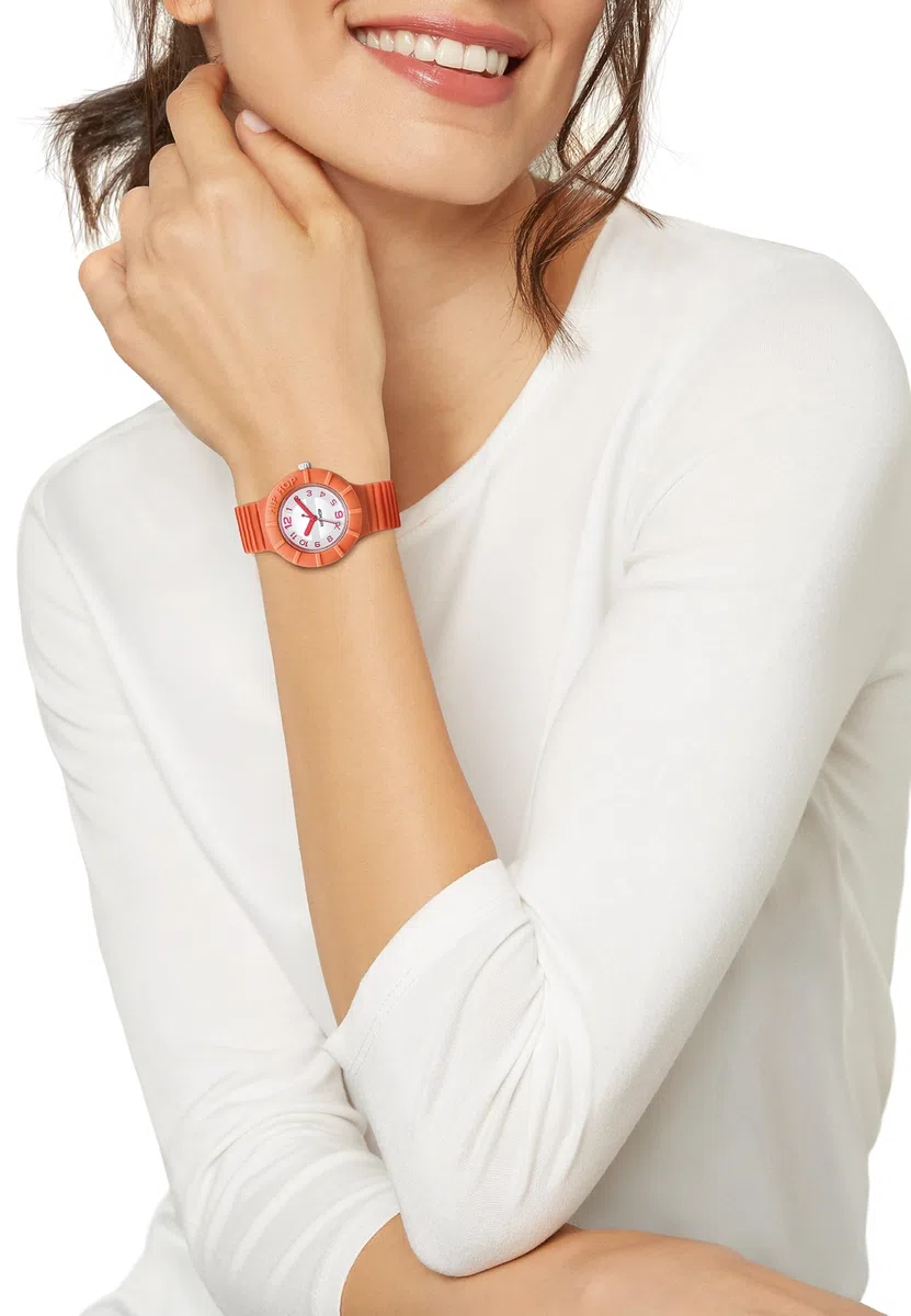 HIP HOP Orologio Donna, Collezione NUMBERS COLLECTION, Movimento, Resistente all'acqua fino a 30 metri, Cinturino in Silicone Stampato, Lunghezza regolabile, Idee regalo Donna