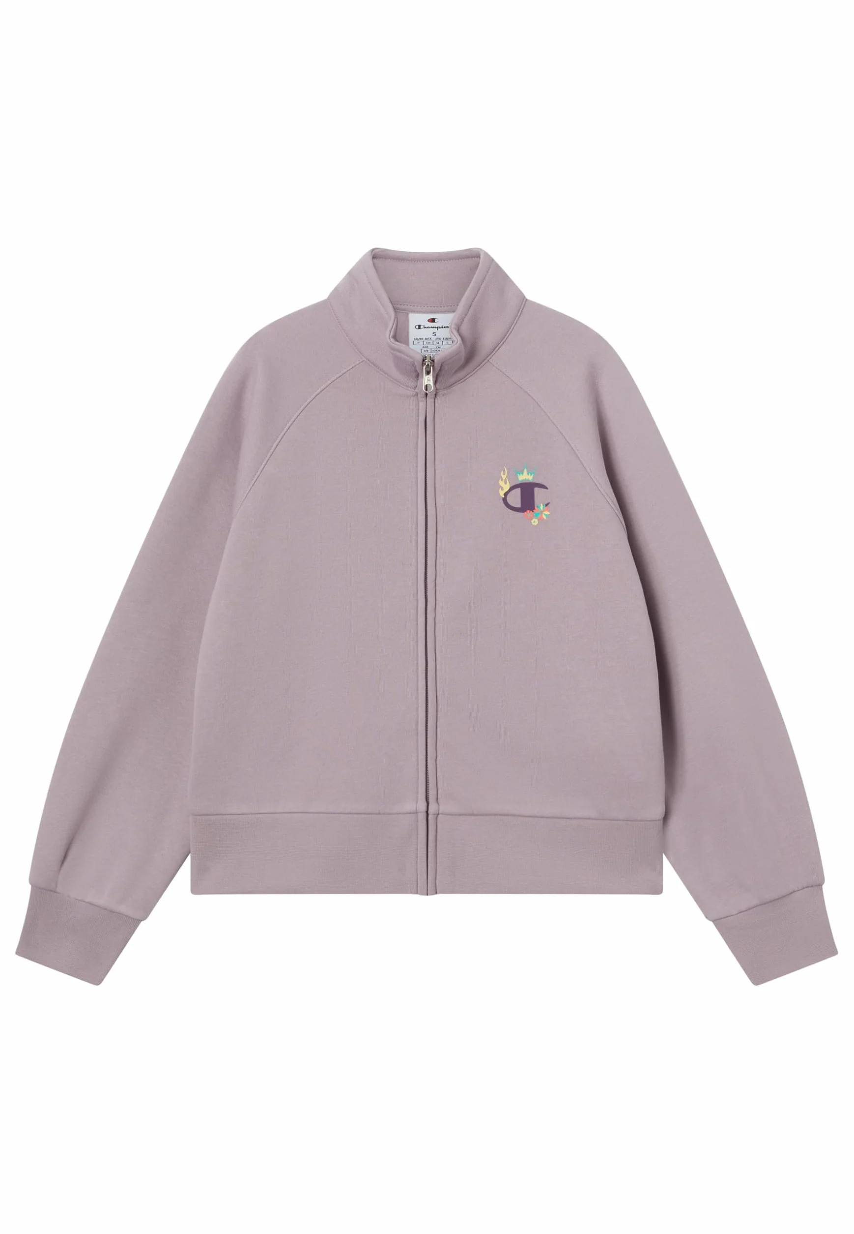 Champion Felpa Full Zip Sweatshirt Bambina