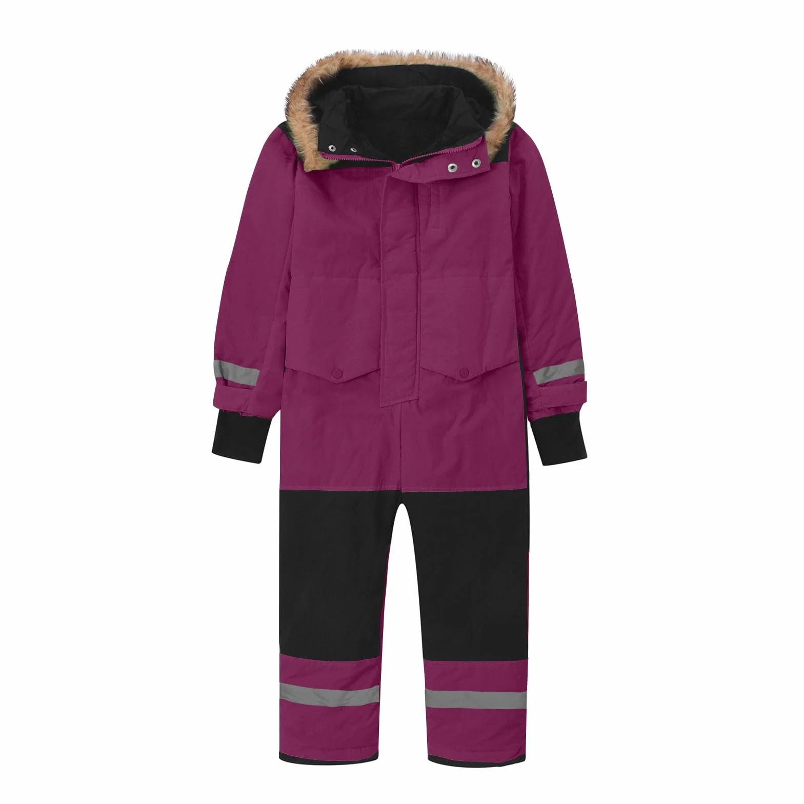 Tuta da neve per bambini, per bambini, da sci, termica, invernale, calda, antivento, con tuta da fango rimovibile, per attività all'aperto, in softshell, per bambini