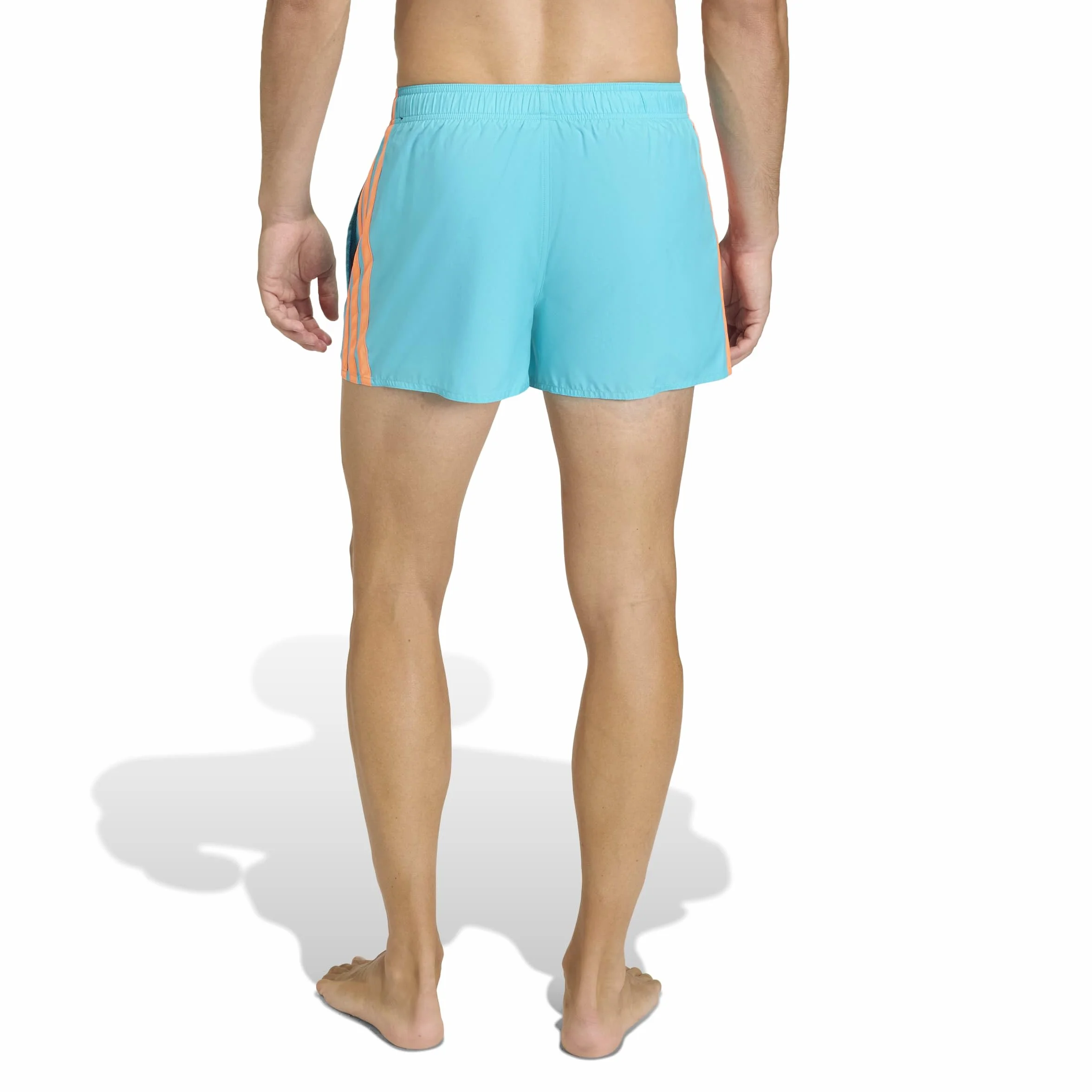 adidas Men Pantaloncini da Bagno a 3 Strisce da 3 Pollici