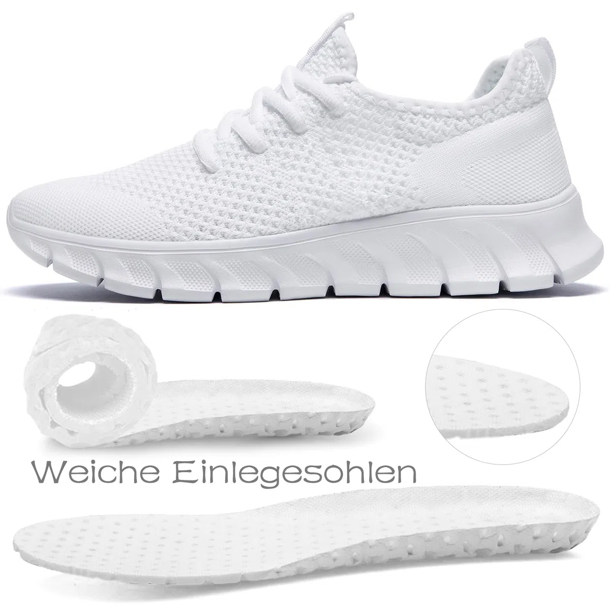 Sneakers Donna Scarpe Running Ginnastica Camminare Trekking Sportive Tennis Palestra comode Corsa Slip on Fitness Leggere Casual