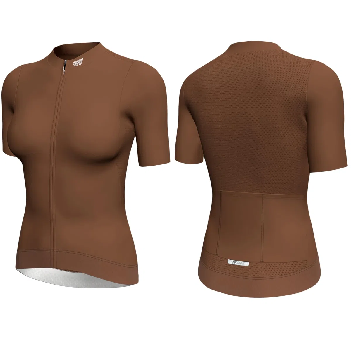Wulibike Maglia da ciclismo da donna, a maniche corte, traspirante, ad asciugatura rapida ed elastica, leggera, con 3 tasche posteriori, UPF50+, per Gravel, MTB e pendolari