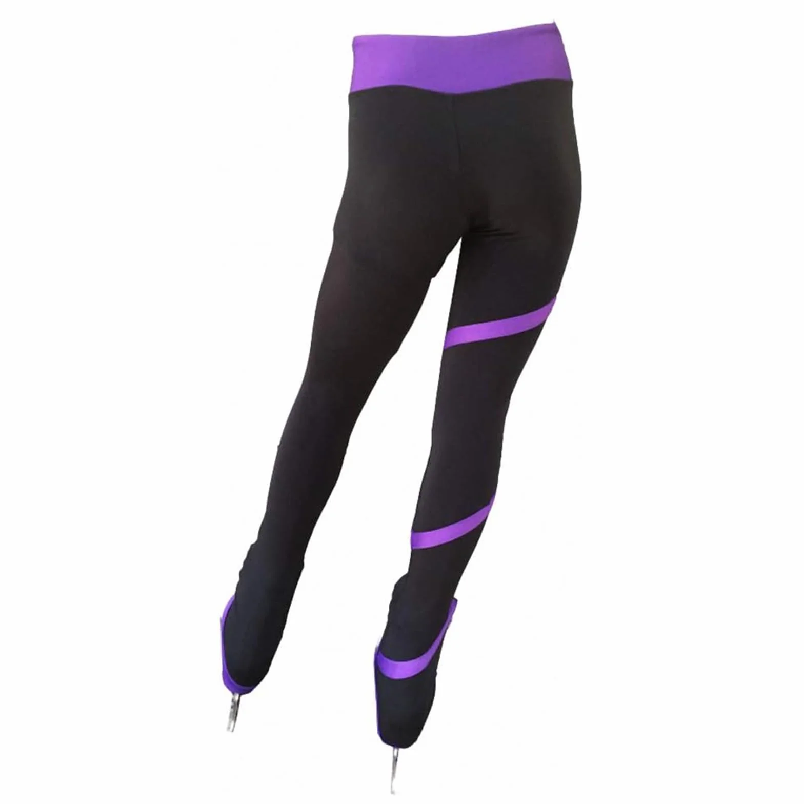 LIUHUO Pantaloni da Pattinaggio Artistico, da Donna, per Pattinaggio, Allenamento, con Pantaloni in Velluto
