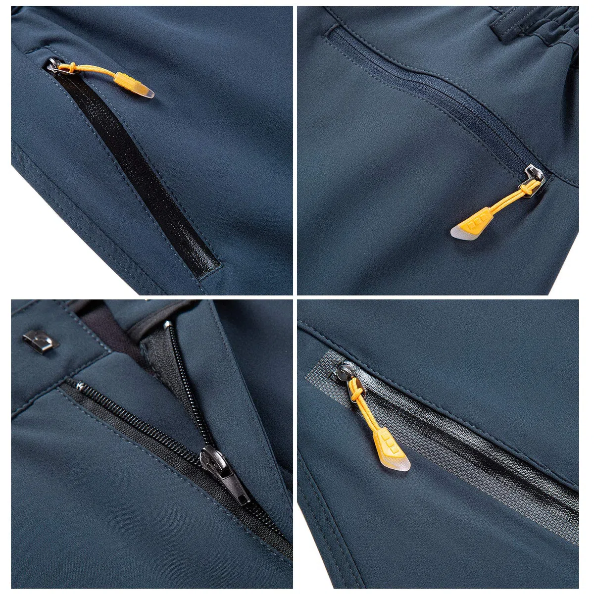 Pantaloni da Passeggio Leggeri Antivento da Uomo Pantaloni da Trekking Traspiranti per Sport all'Aria Aperta per la Primavera/Estate/Autunno