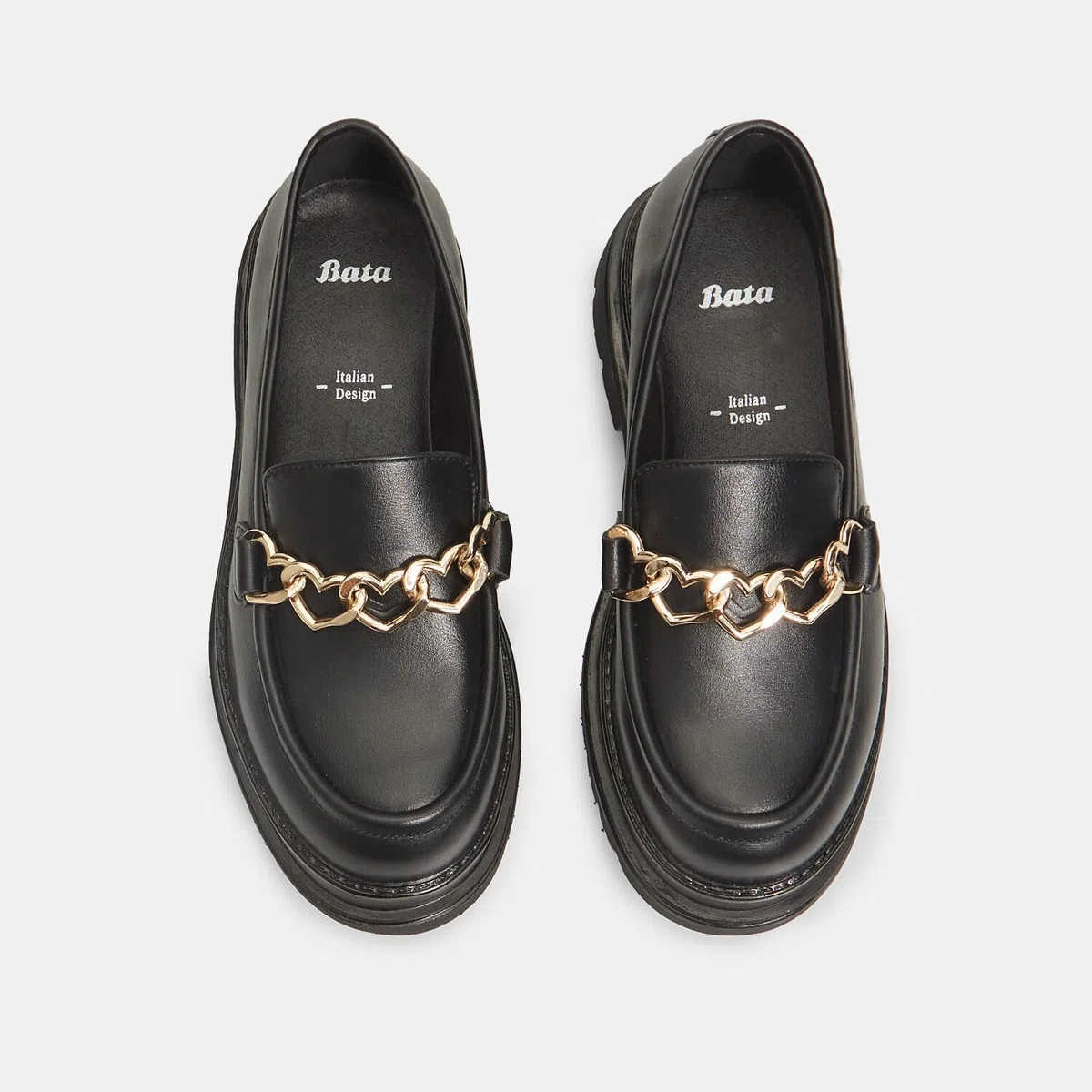 BATA Mocassini da Bambina con Catena
