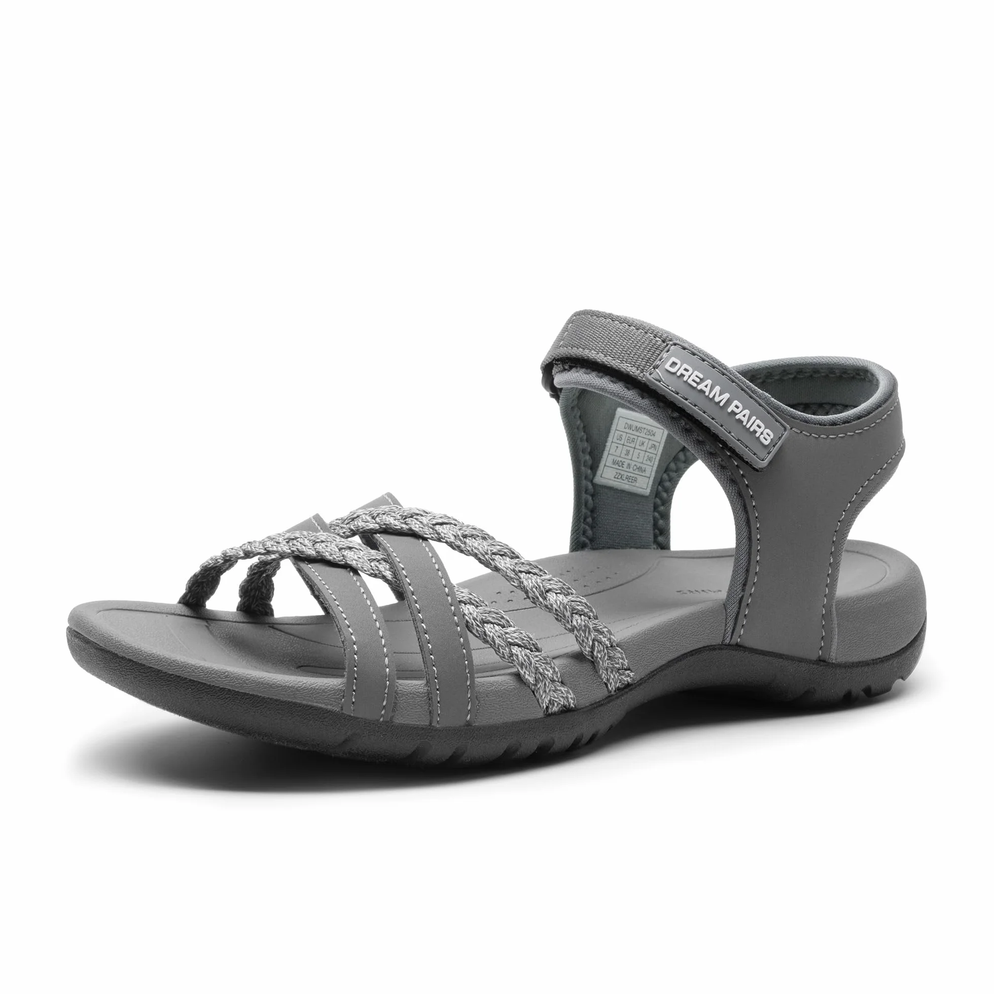 DREAM PAIRS Sandali Sportivi da Donna Scarpe Basse Traspiranti Comodi Leggeri Sandali per Spiaggia Viaggi Escursioni Passeggiate