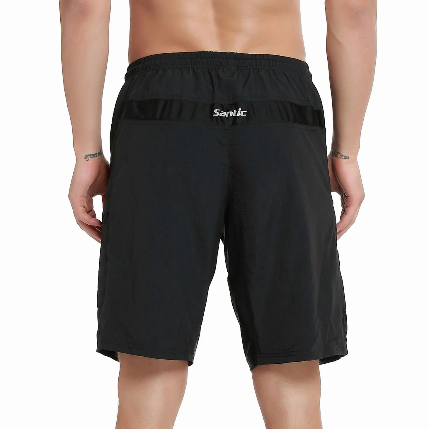 Santic Pantaloncini Ciclismo Uomo Pantaloncini Ciclista Pantaloncini Bicicletta Ciclismo Uomo