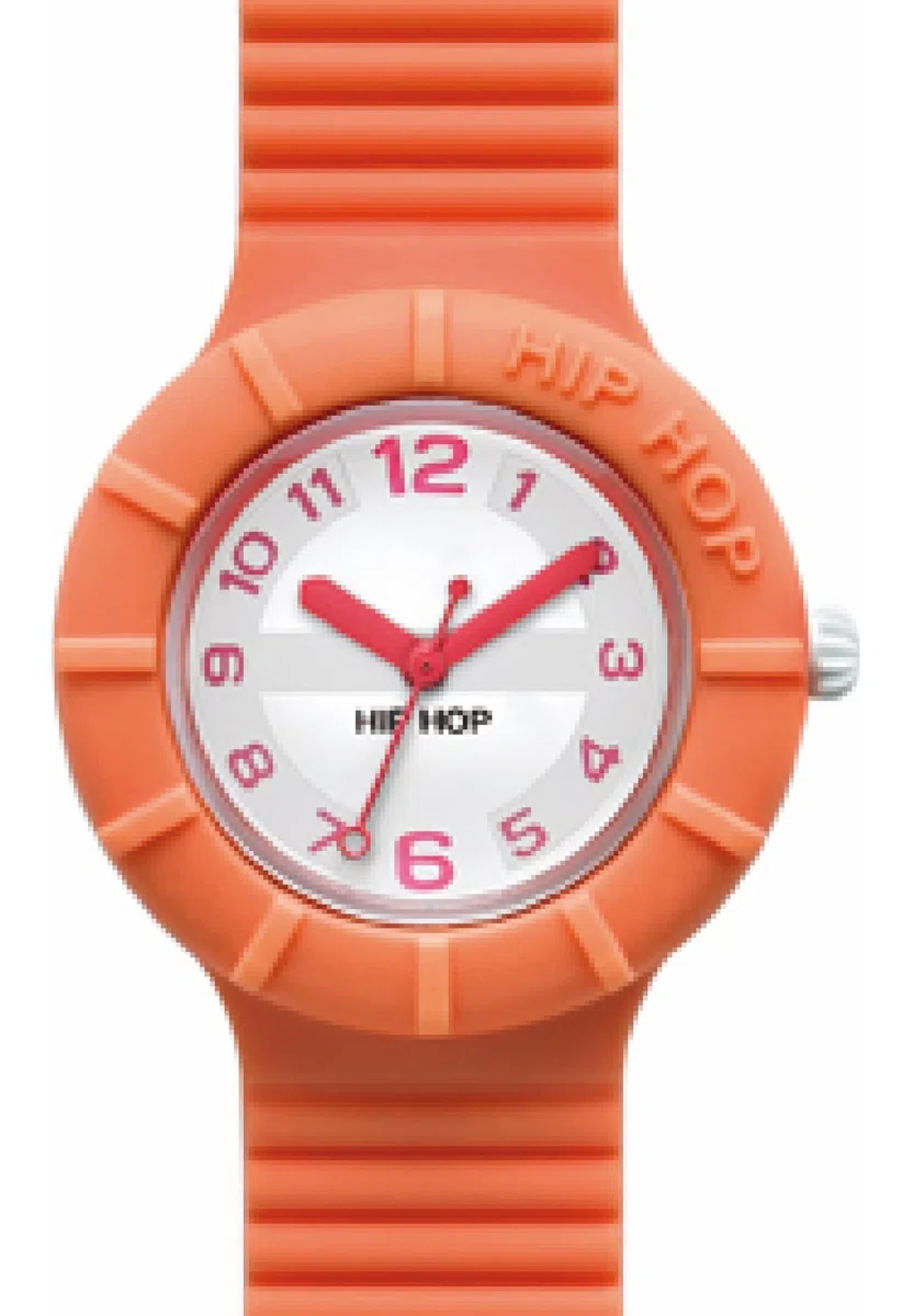 HIP HOP Orologio Donna, Collezione NUMBERS COLLECTION, Movimento, Resistente all'acqua fino a 30 metri, Cinturino in Silicone Stampato, Lunghezza regolabile, Idee regalo Donna