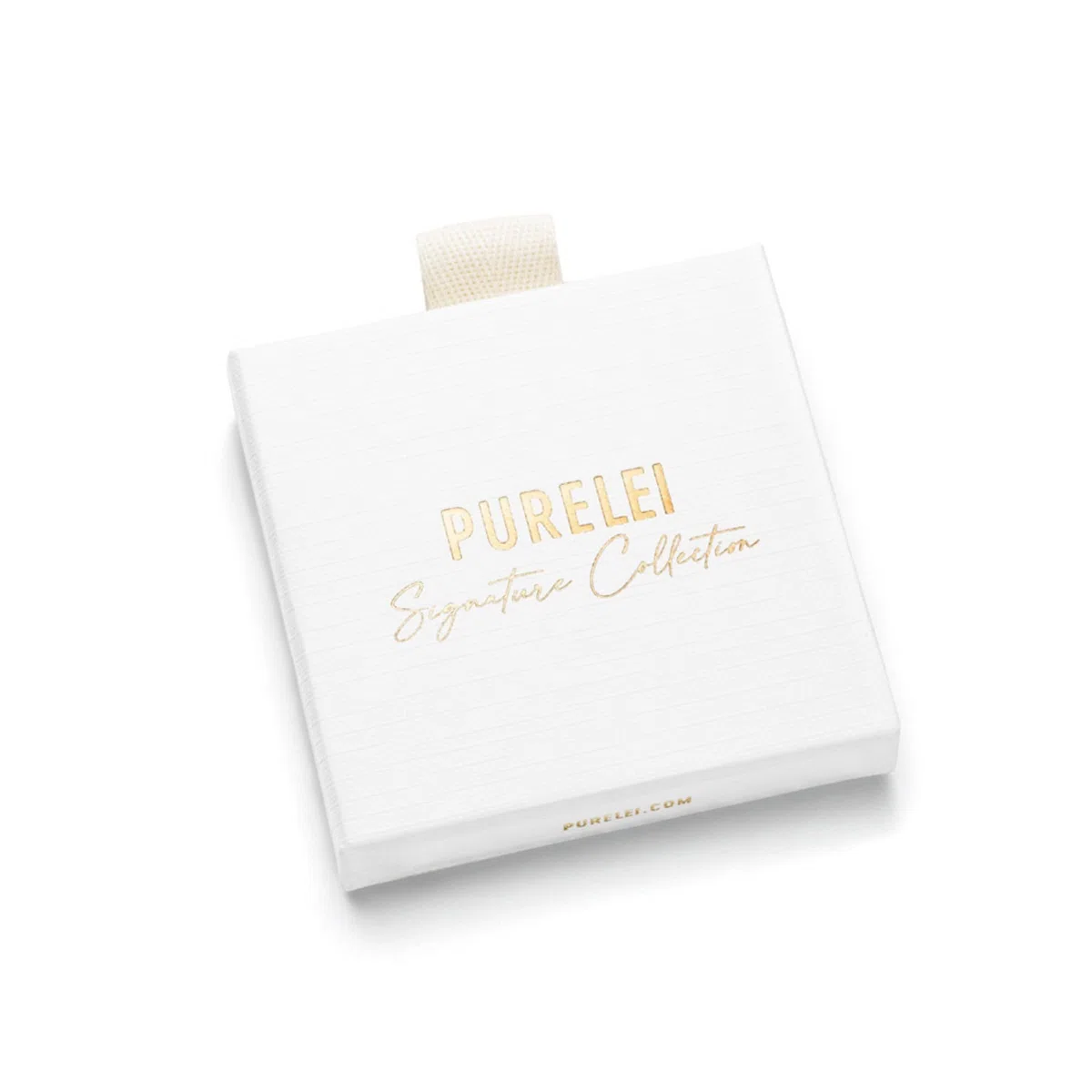 Purelei® Collana Poetic (oro, argento, oro rosa), collana da donna con ciondolo rotondo e pietra semipreziosa, catena impermeabile in acciaio inox, regalo per donne