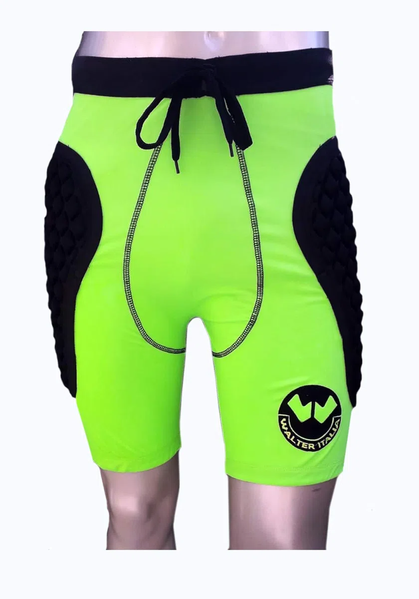 WALTER Pantaloncini Portiere, Modello Impact,con Protezioni Laterali, Colori Vari