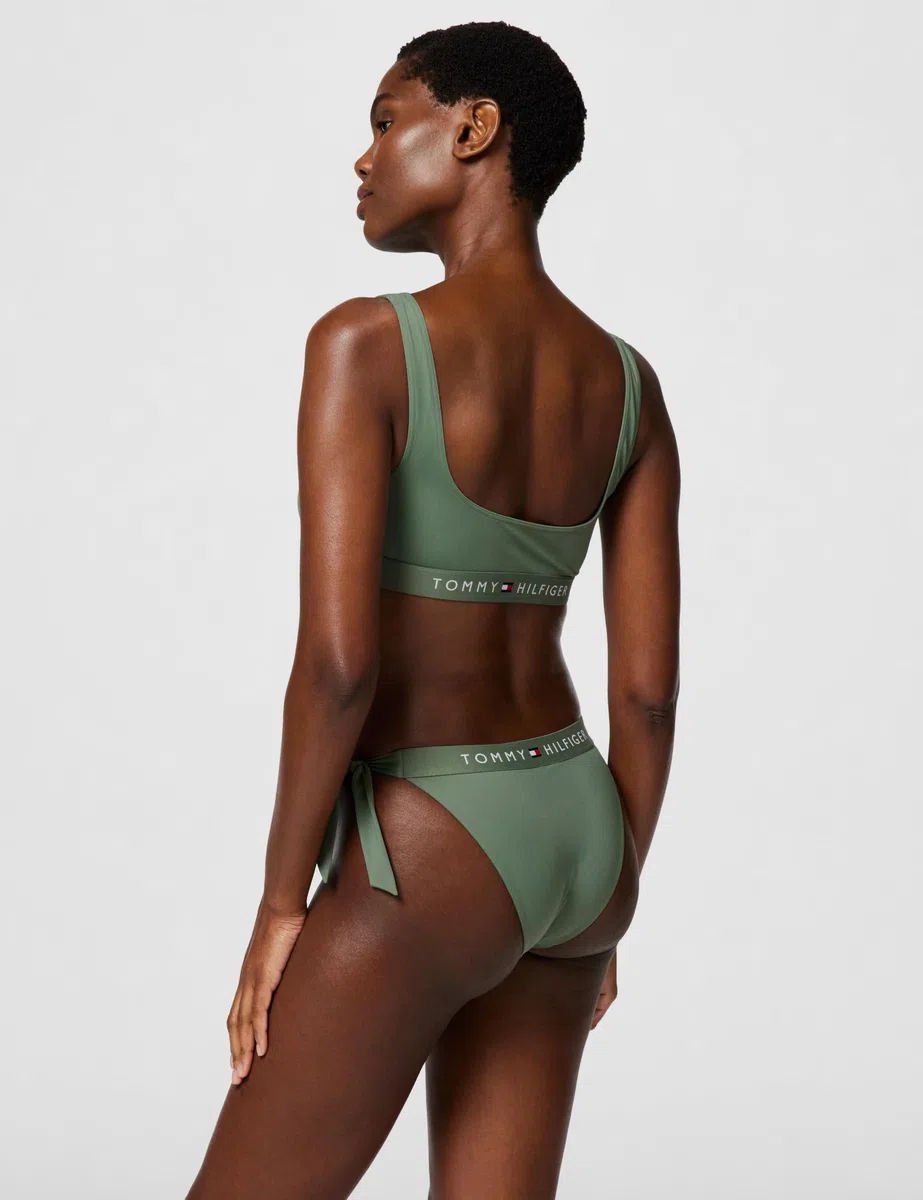 Tommy Hilfiger Top Bikini a Bralette Donna Non Imbottito