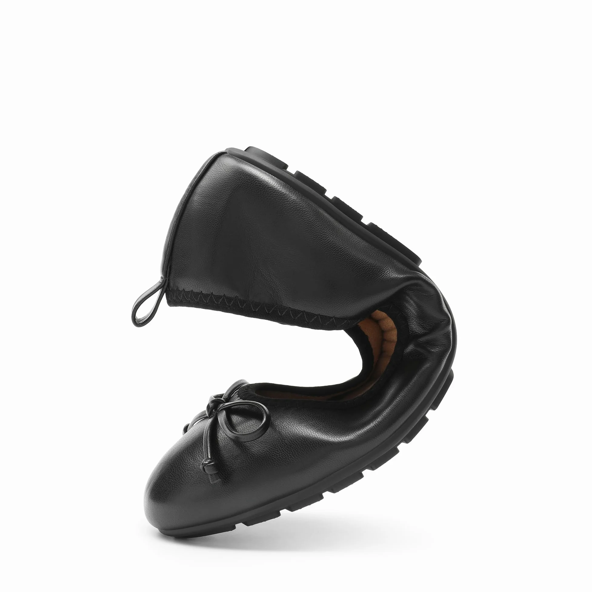DREAM PAIRS Ballerine Pieghevoli da Donna Eleganti Slip-On Scarpe Leggere e Comode con Fiocco